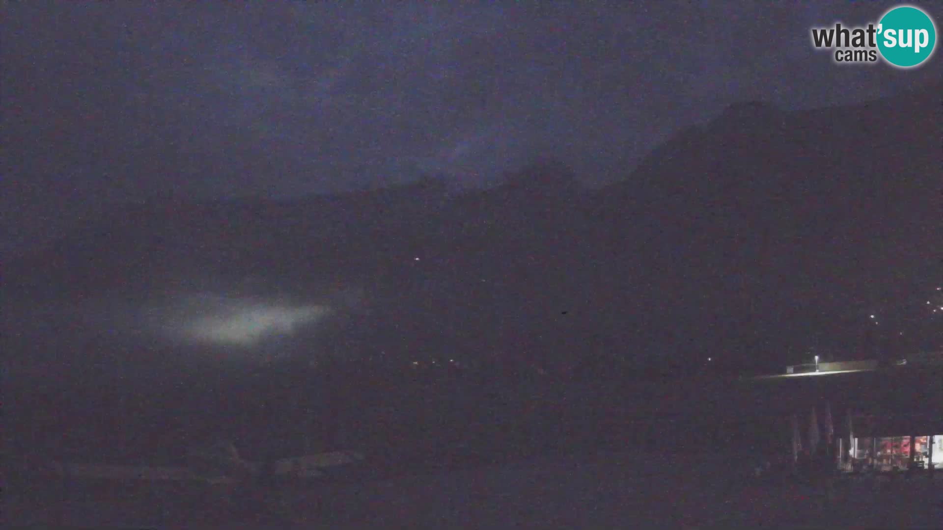 Web kamera uživo Zračna luka Bovec – Pogled na Kanin