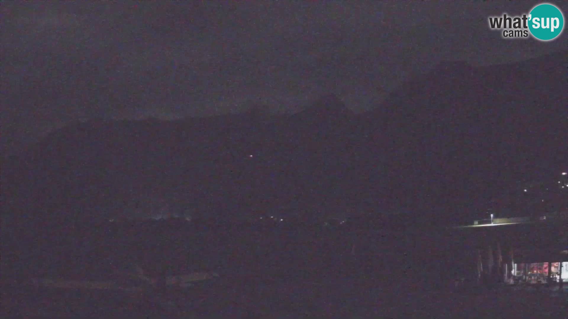 Live webcam Bovec airport – View to Kanin