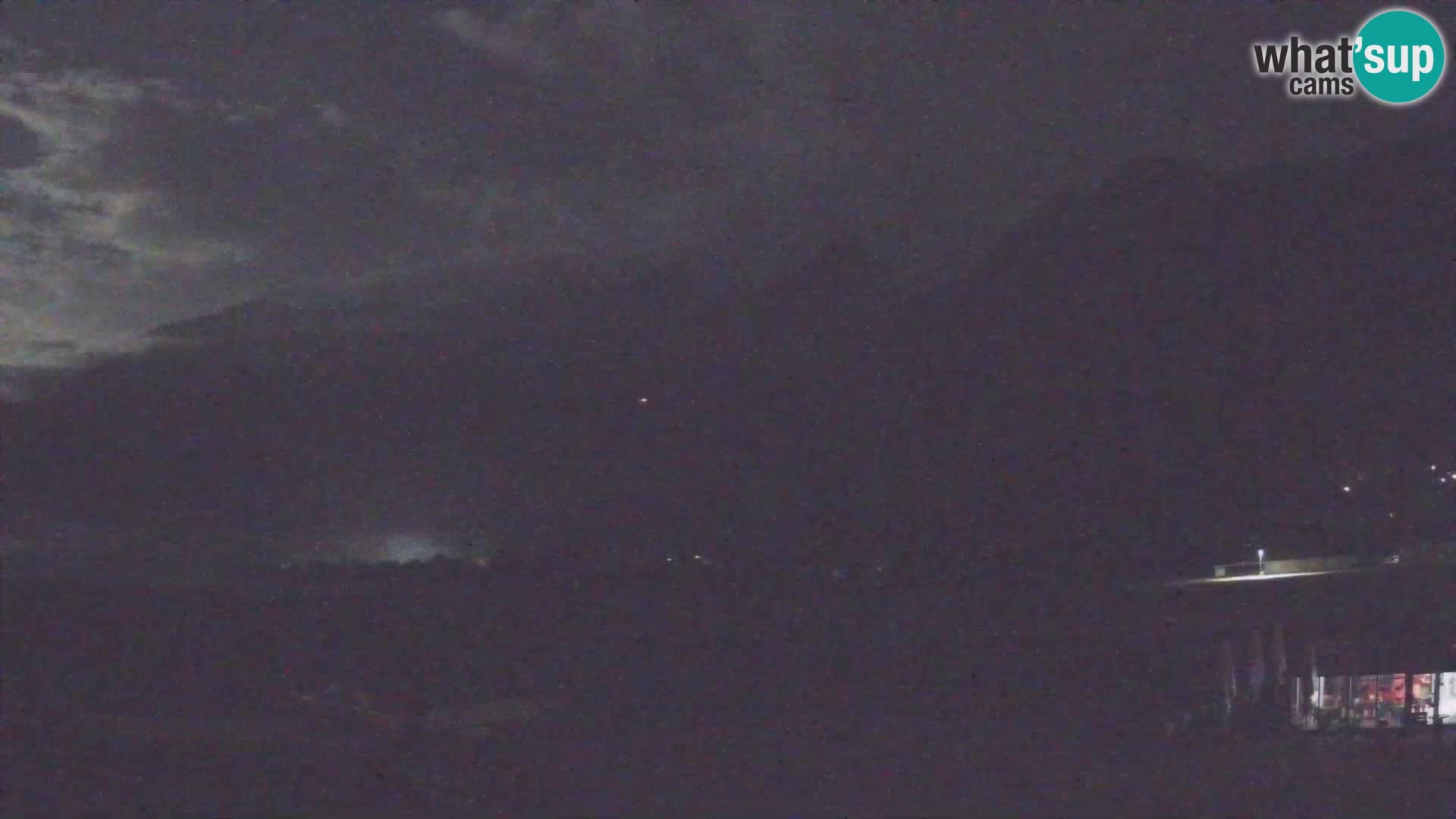 Live webcam Bovec airport – View to Kanin