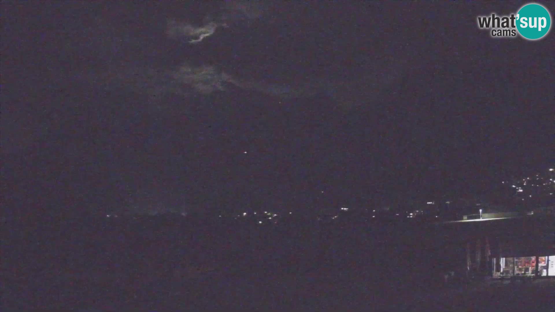 Cámara web en vivo Aeropuerto de Bovec – Vista a Kanin