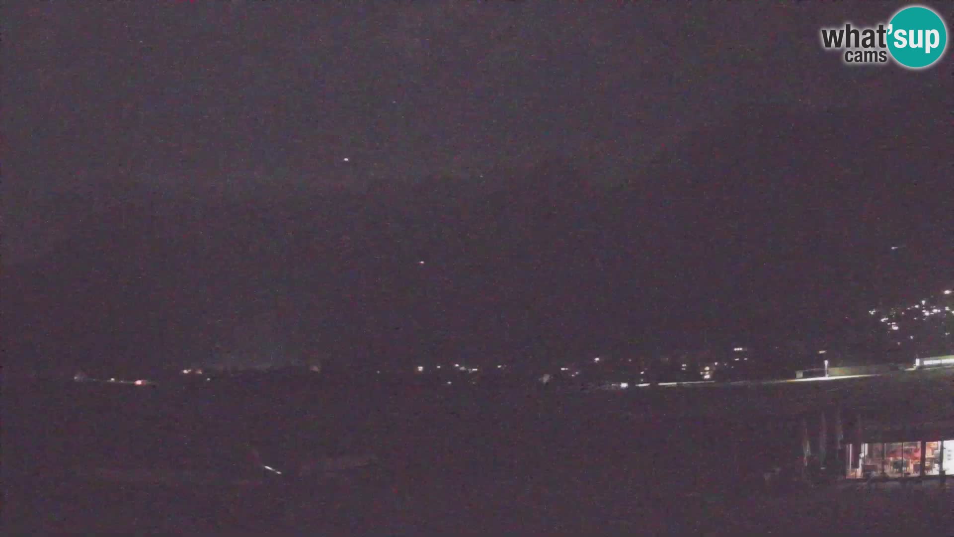 Live webcam Bovec airport – View to Kanin