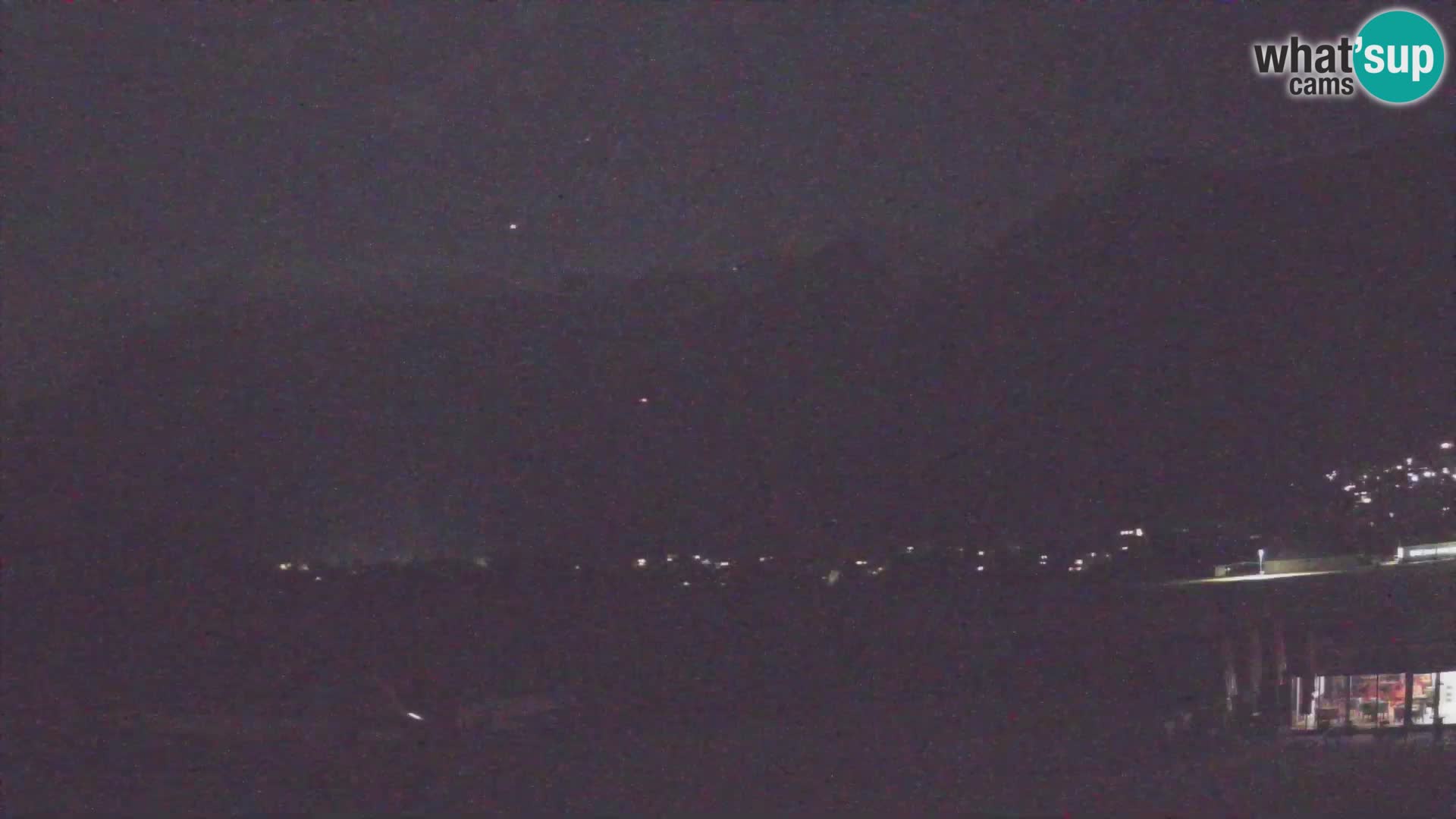 Web kamera uživo Zračna luka Bovec – Pogled na Kanin