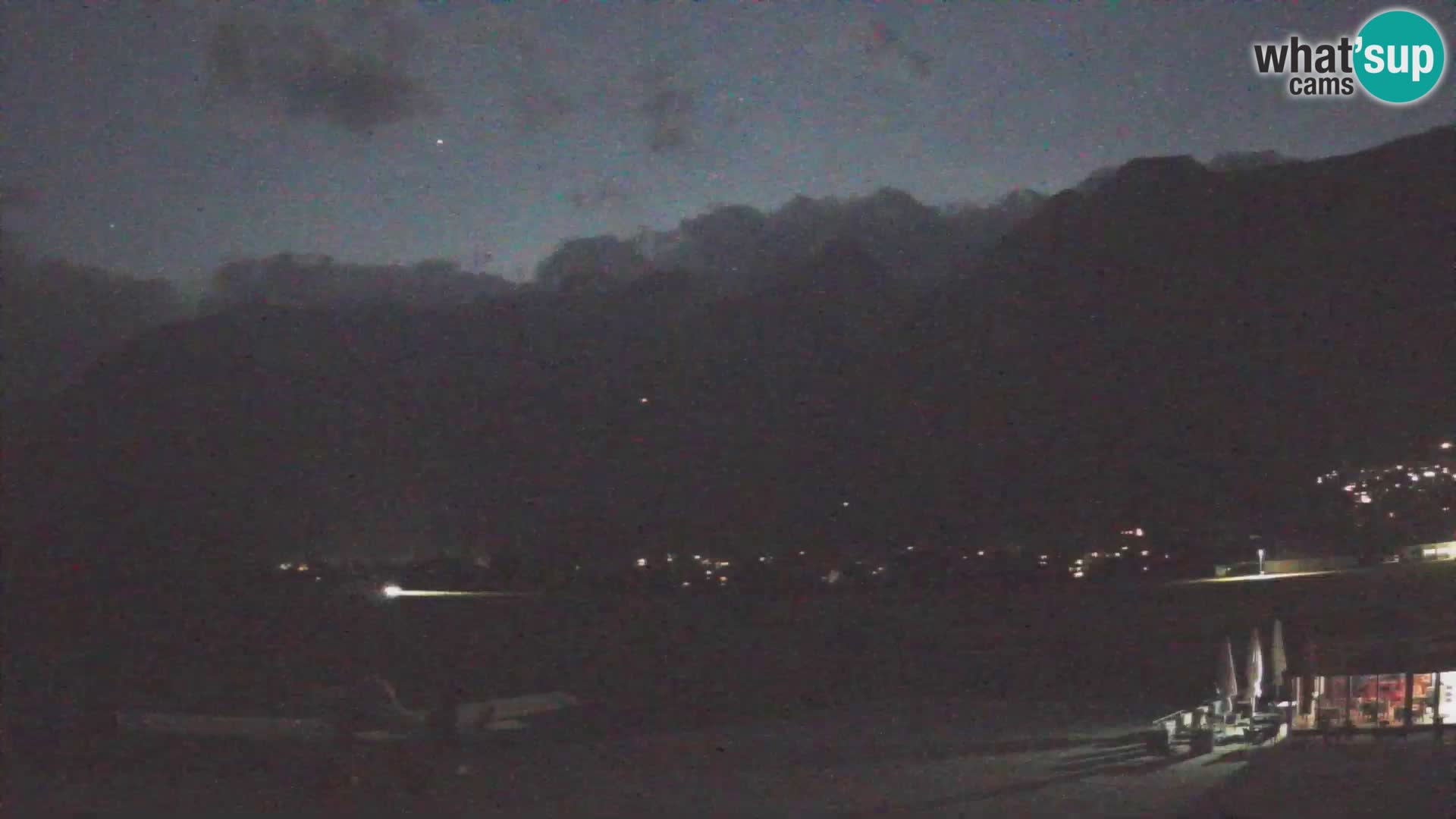 Webcam en direct Aéroport de Bovec – Vue sur Kanin