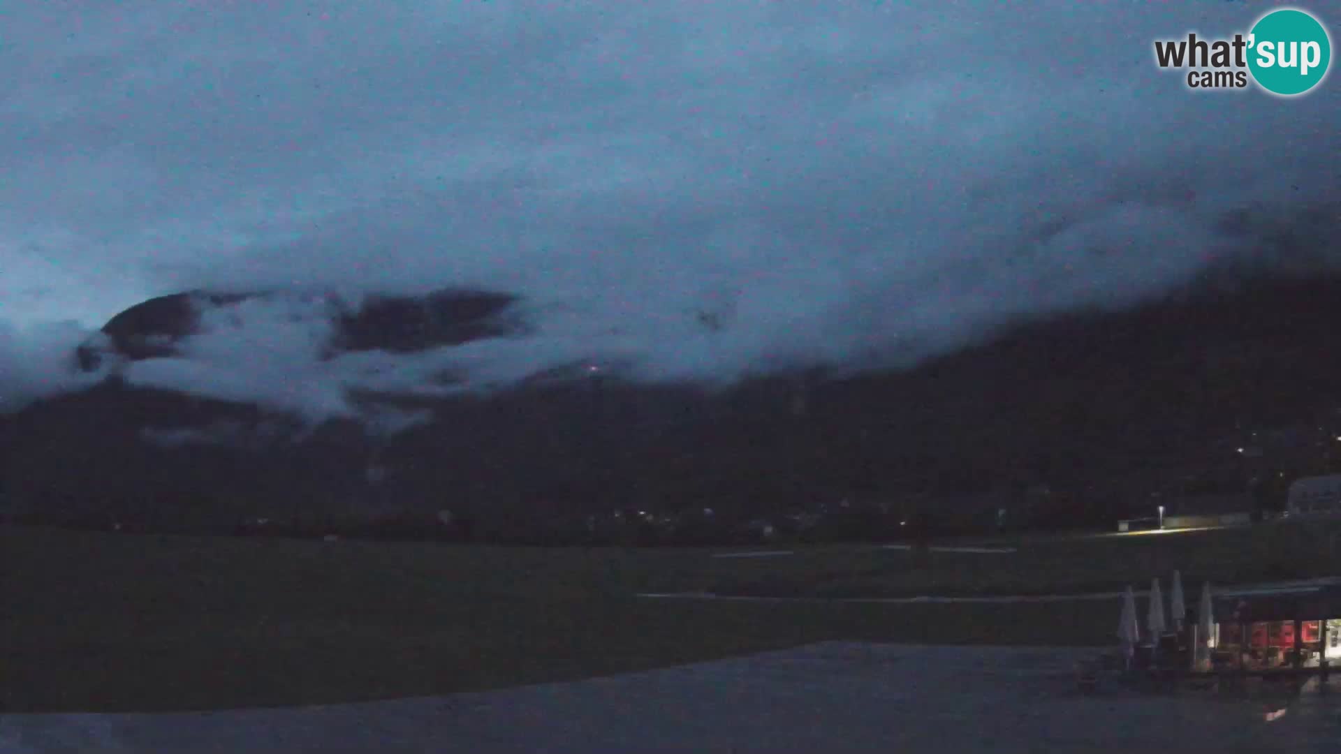 Webcam en direct Aéroport de Bovec – Vue sur Kanin