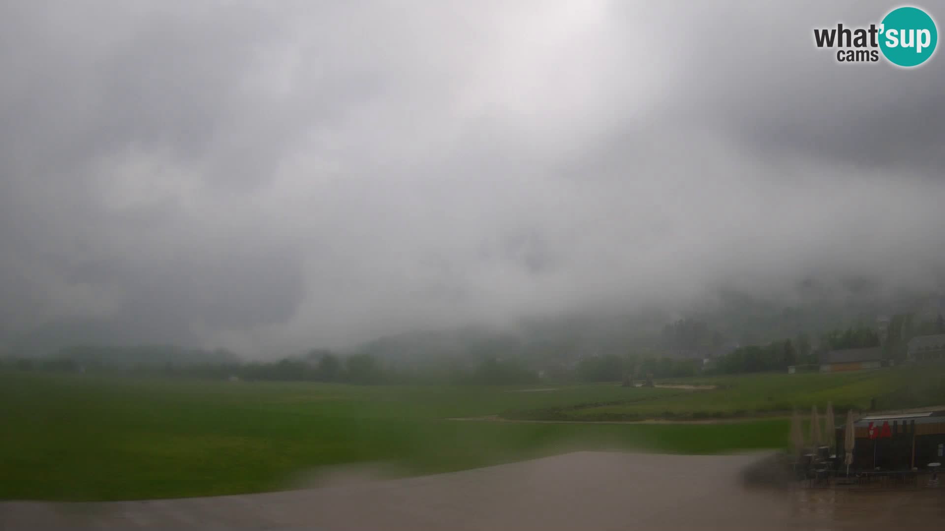 Live webcam Bovec airport – View to Kanin