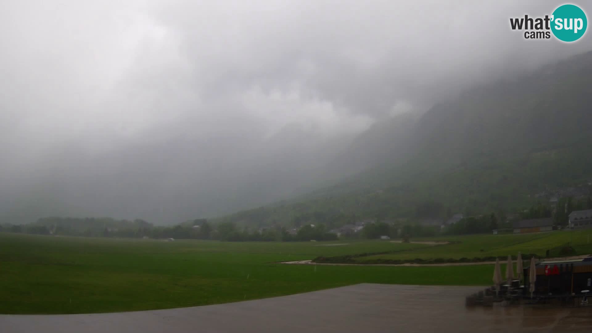 Spletna kamera letališče Bovec – pogled proti Kaninu