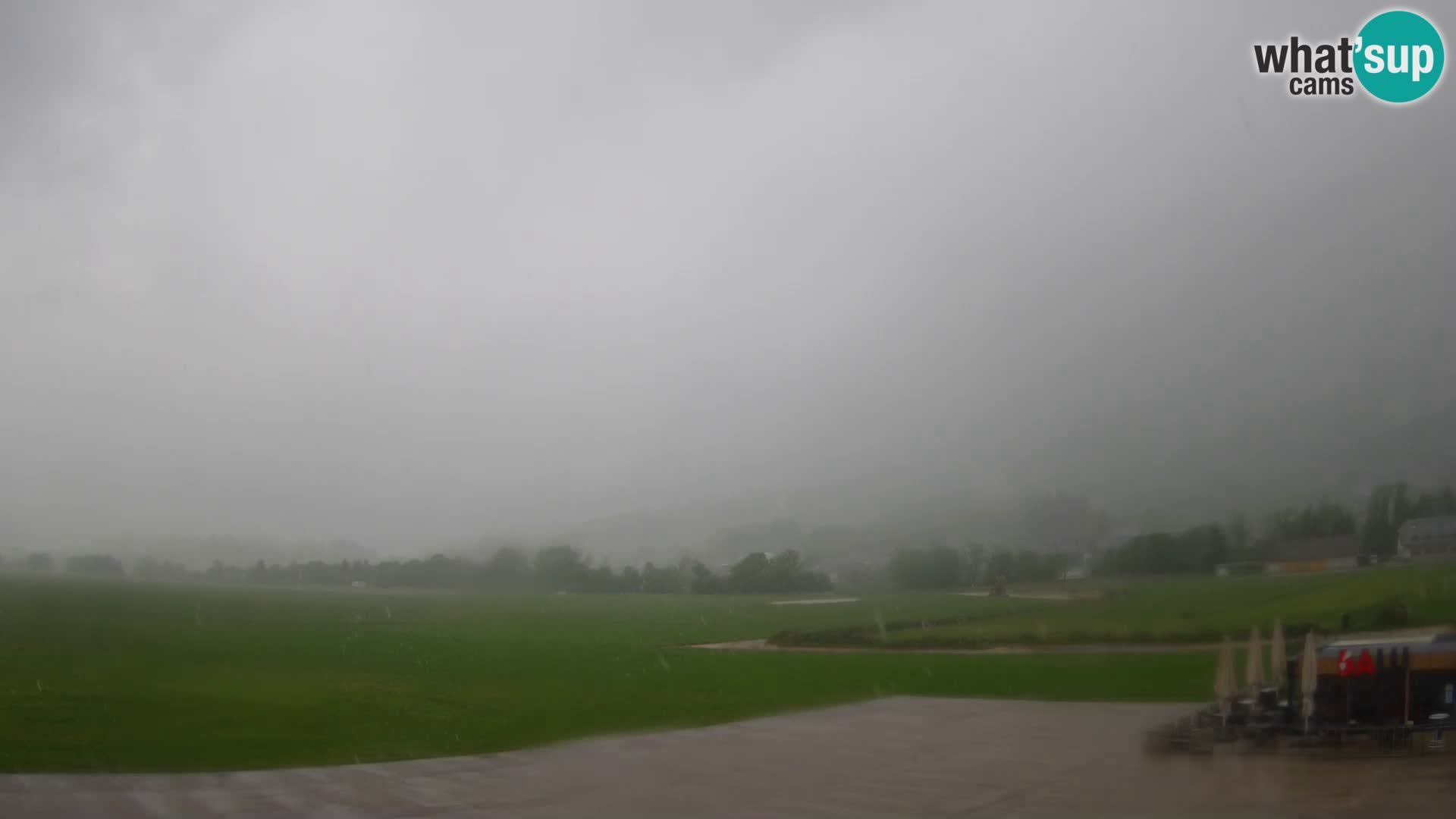 Webcam en direct Aéroport de Bovec – Vue sur Kanin