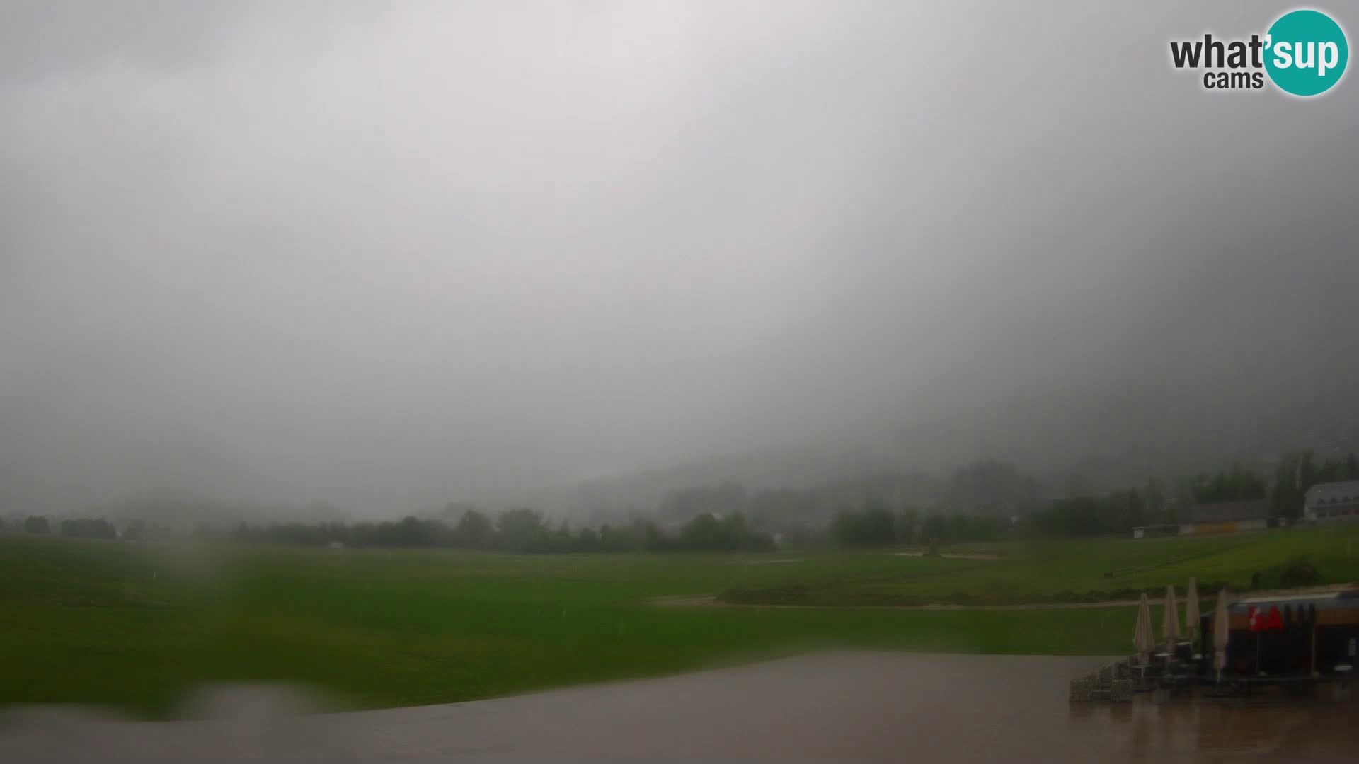 Webcam en direct Aéroport de Bovec – Vue sur Kanin