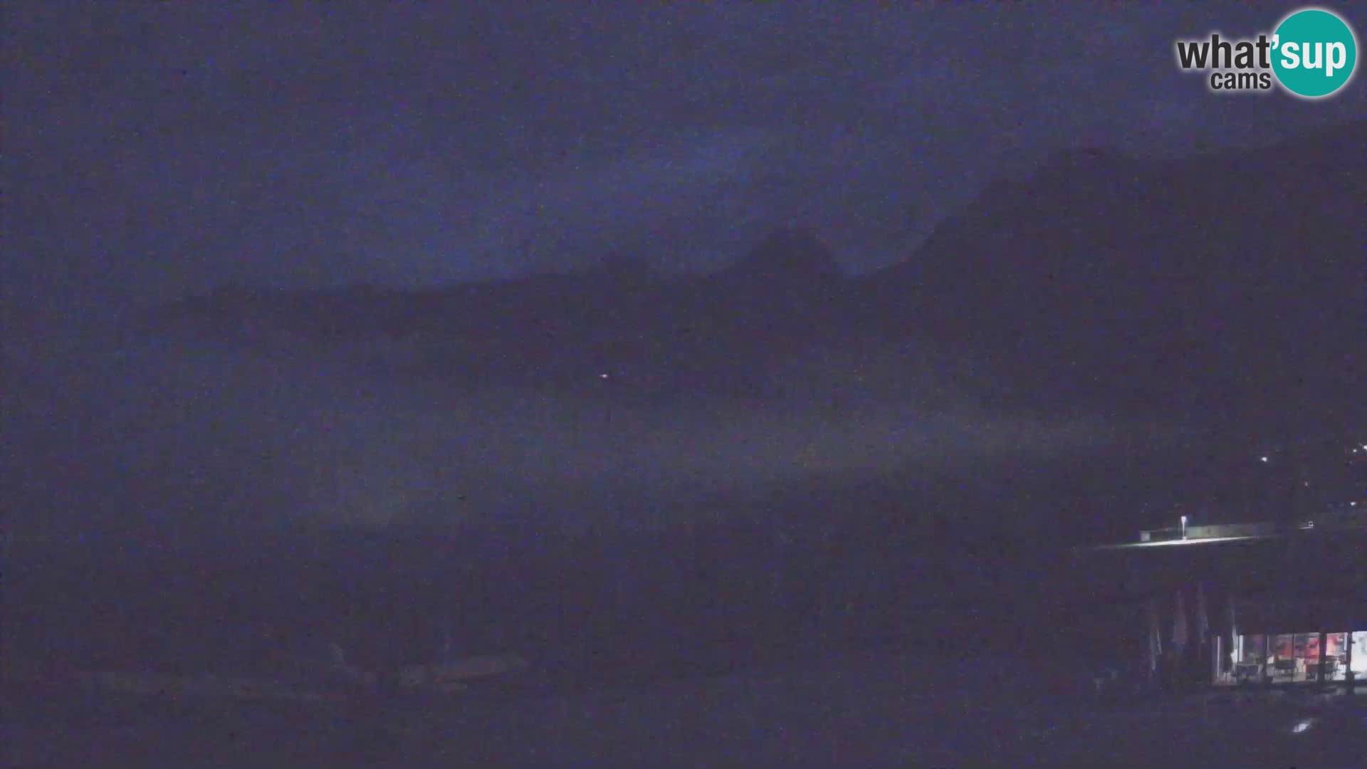 Live webcam Bovec airport – View to Kanin