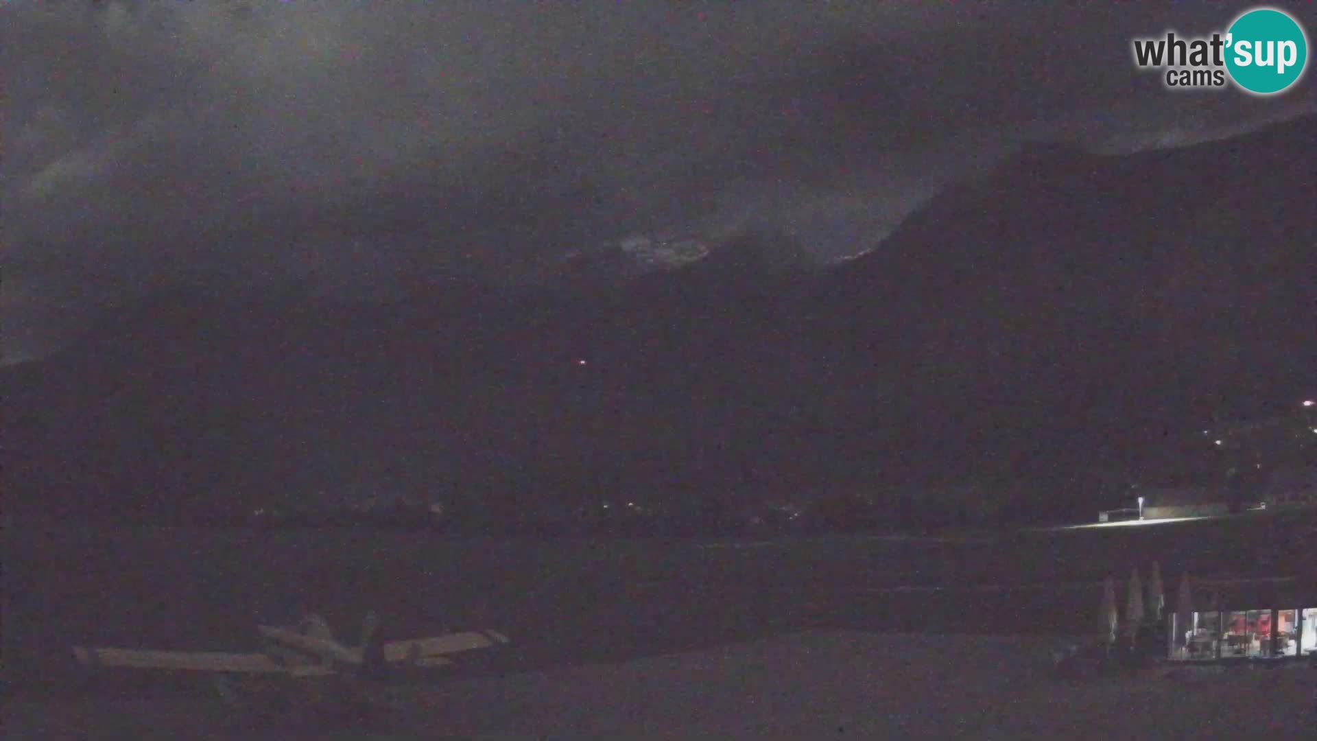 Live webcam Bovec airport – View to Kanin