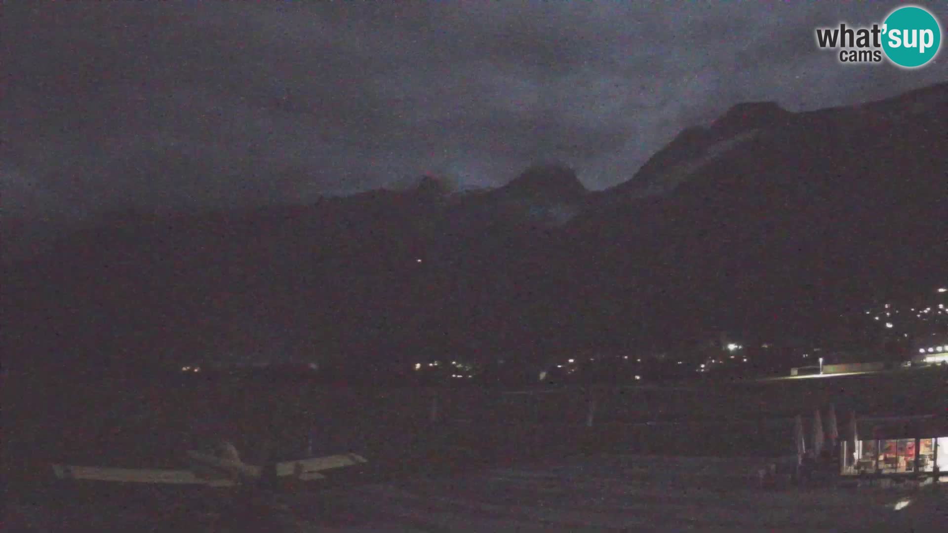 Webcam en direct Aéroport de Bovec – Vue sur Kanin