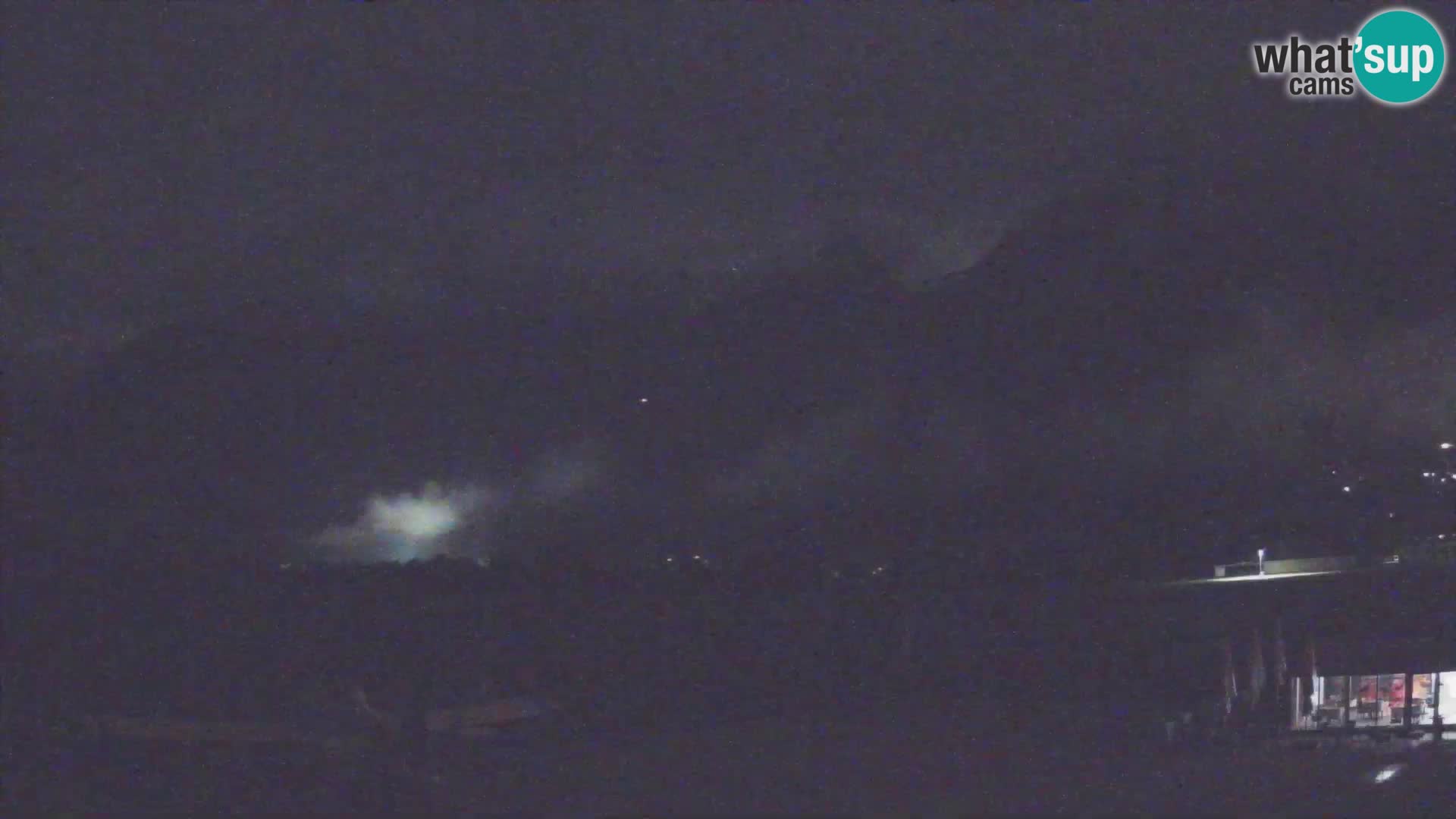 Live webcam Bovec airport – View to Kanin