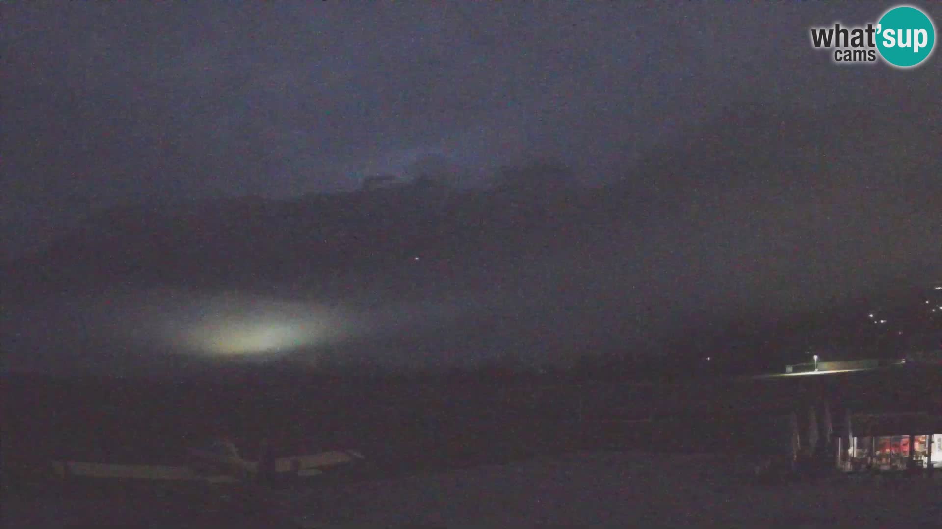 Live webcam Bovec airport – View to Kanin