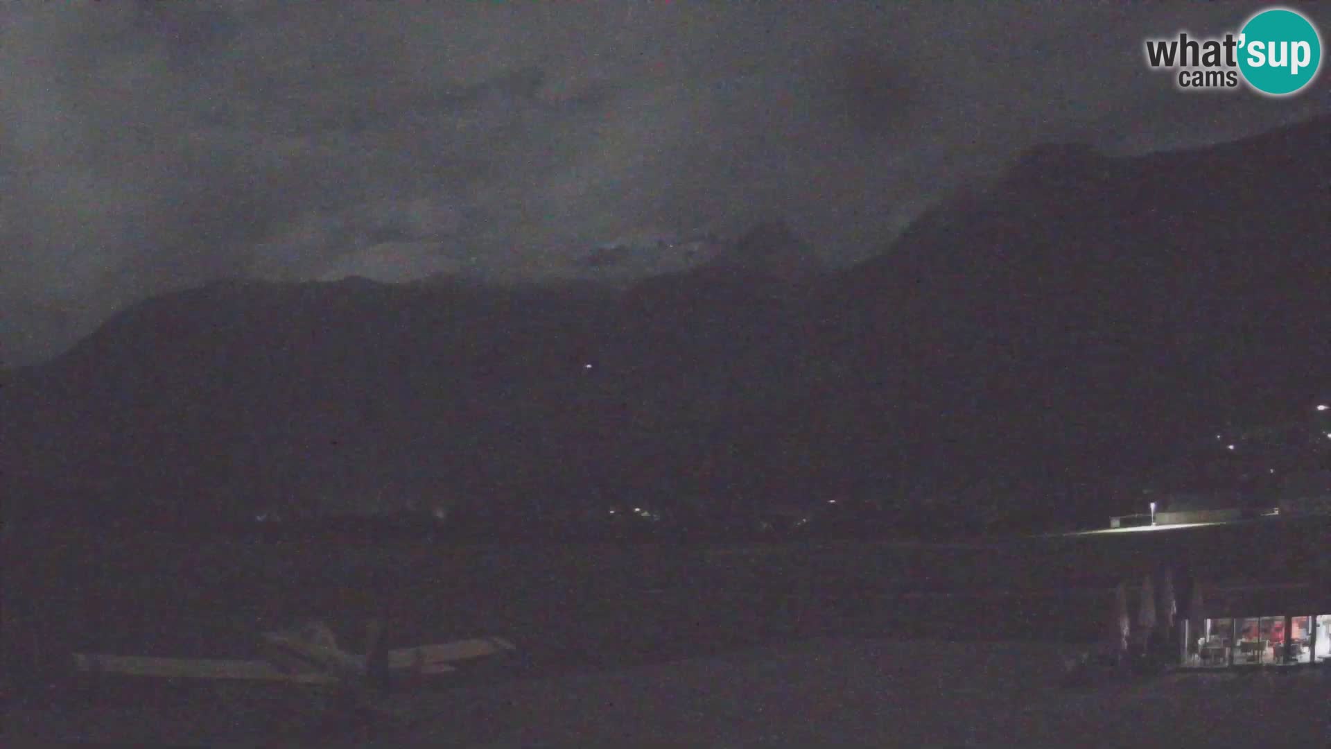 Cámara web en vivo Aeropuerto de Bovec – Vista a Kanin