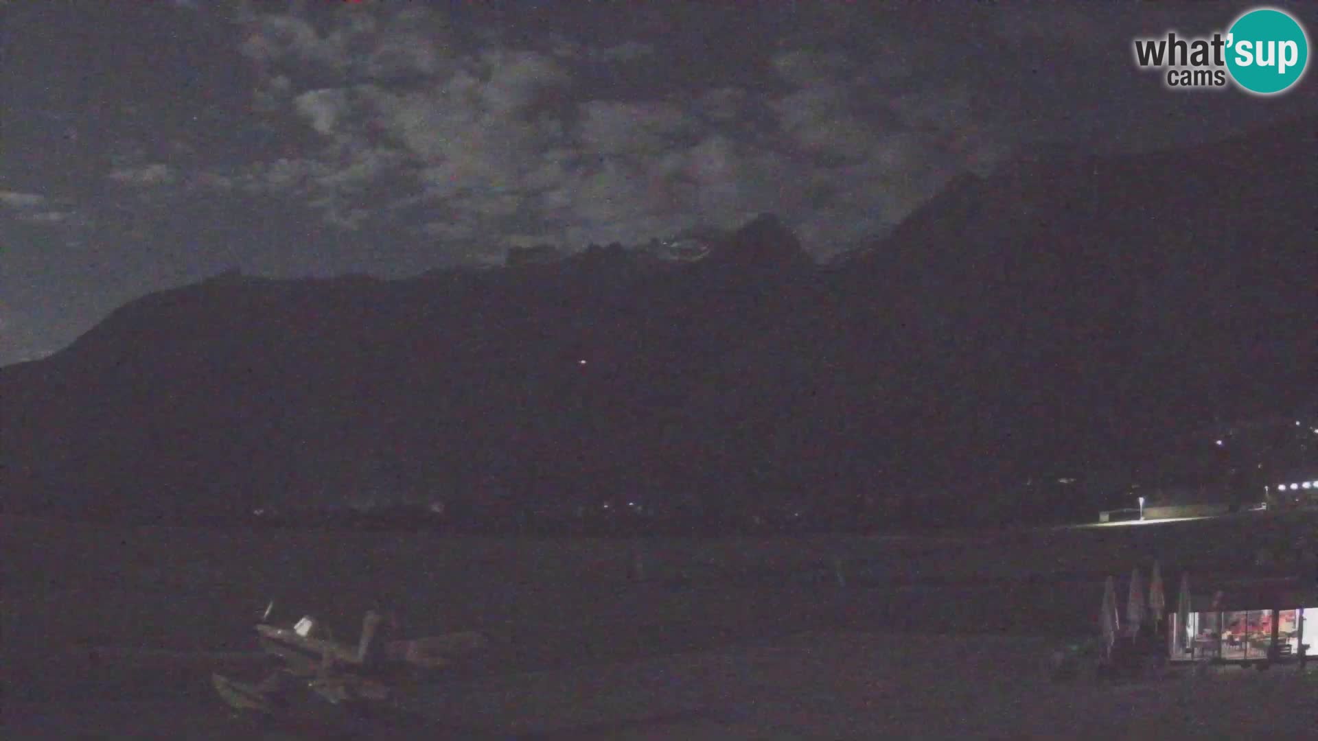 Live webcam Bovec airport – View to Kanin