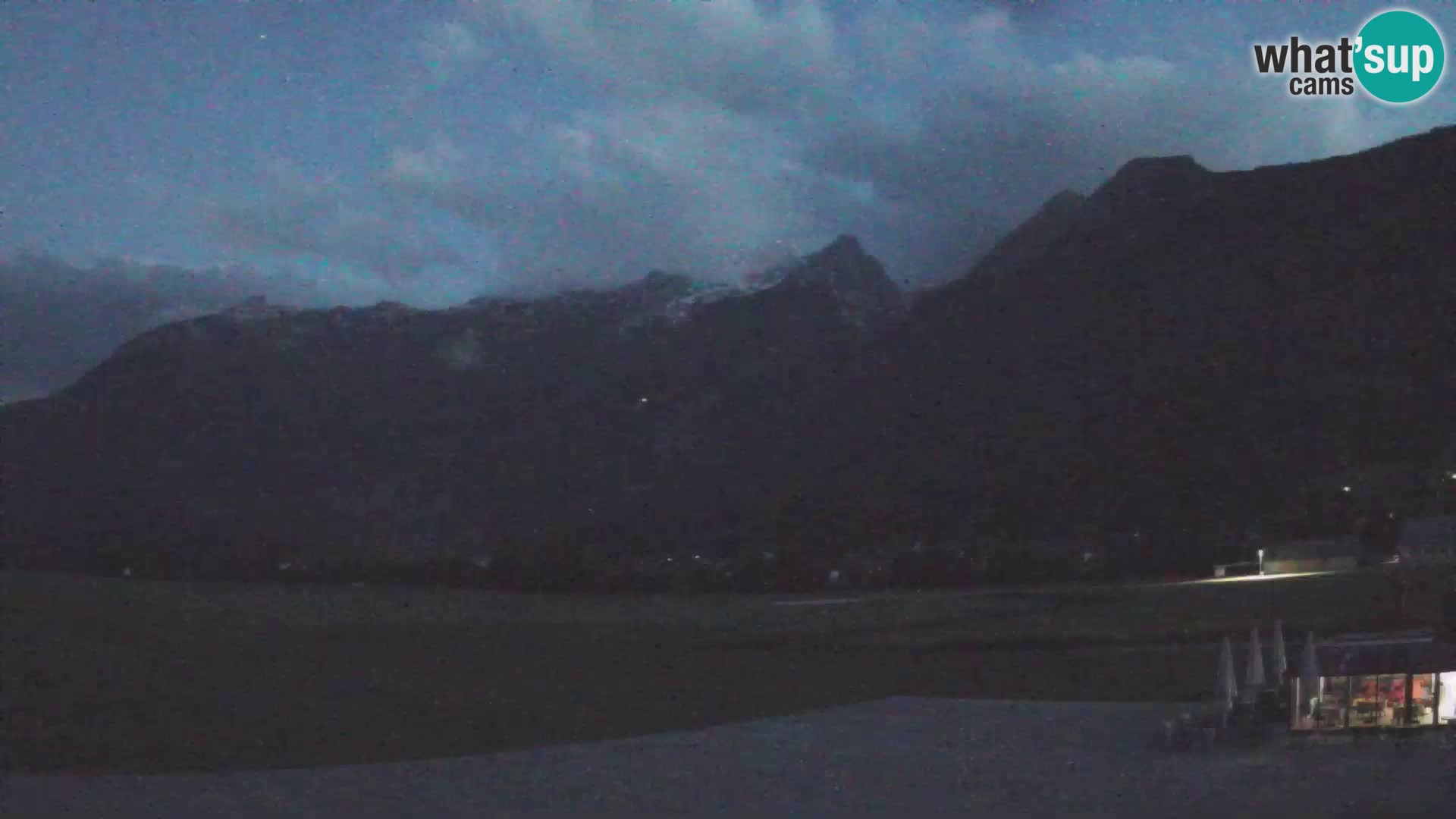 Webcam en direct Aéroport de Bovec – Vue sur Kanin