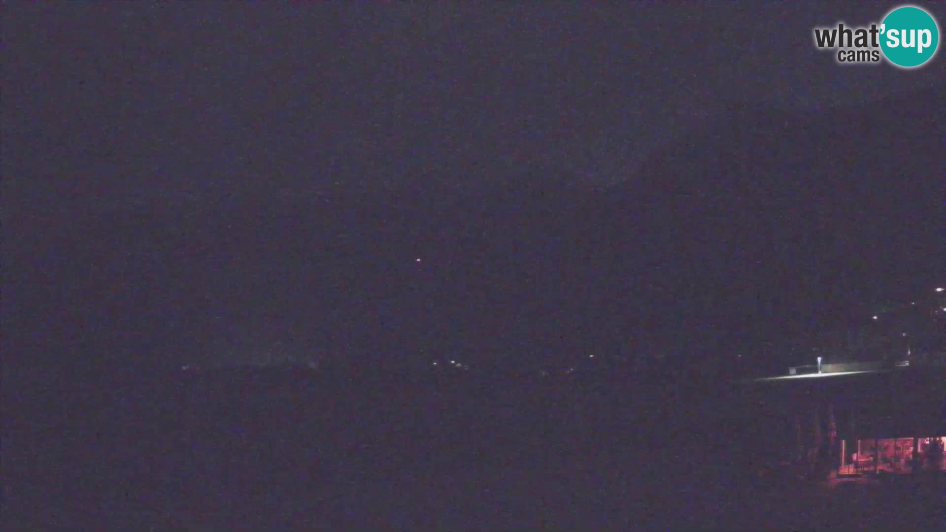 Live webcam Bovec airport – View to Kanin