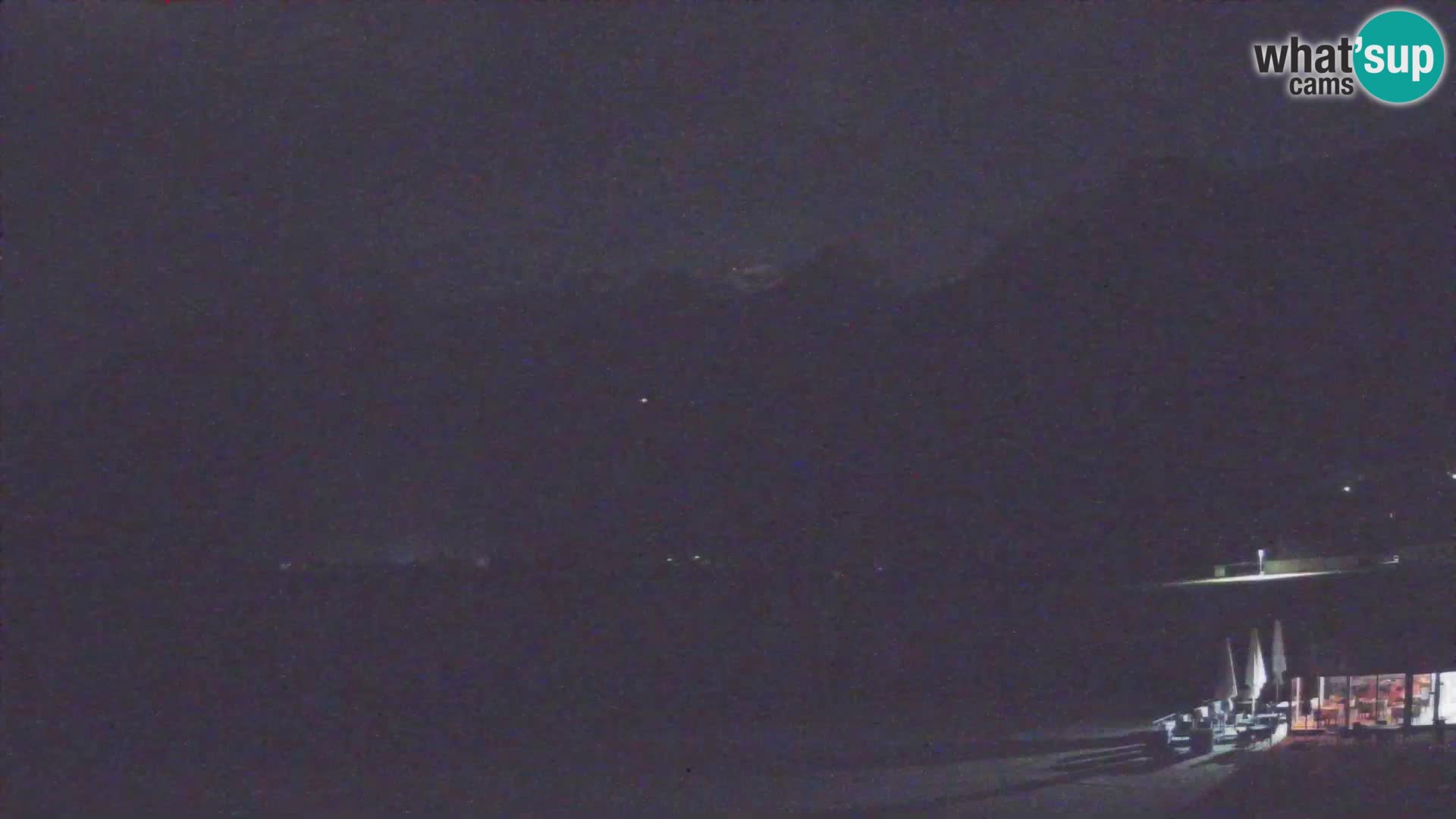 Live webcam Bovec airport – View to Kanin