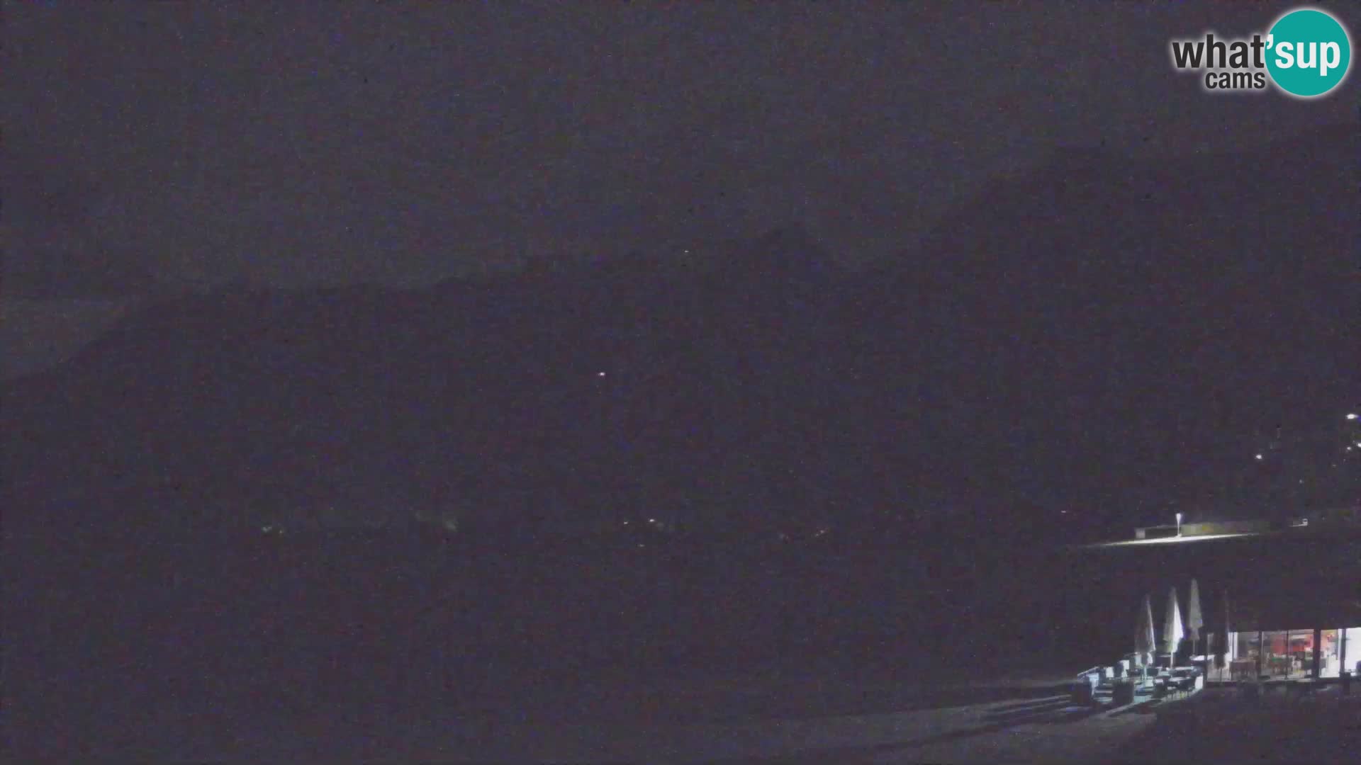 Live webcam Bovec airport – View to Kanin