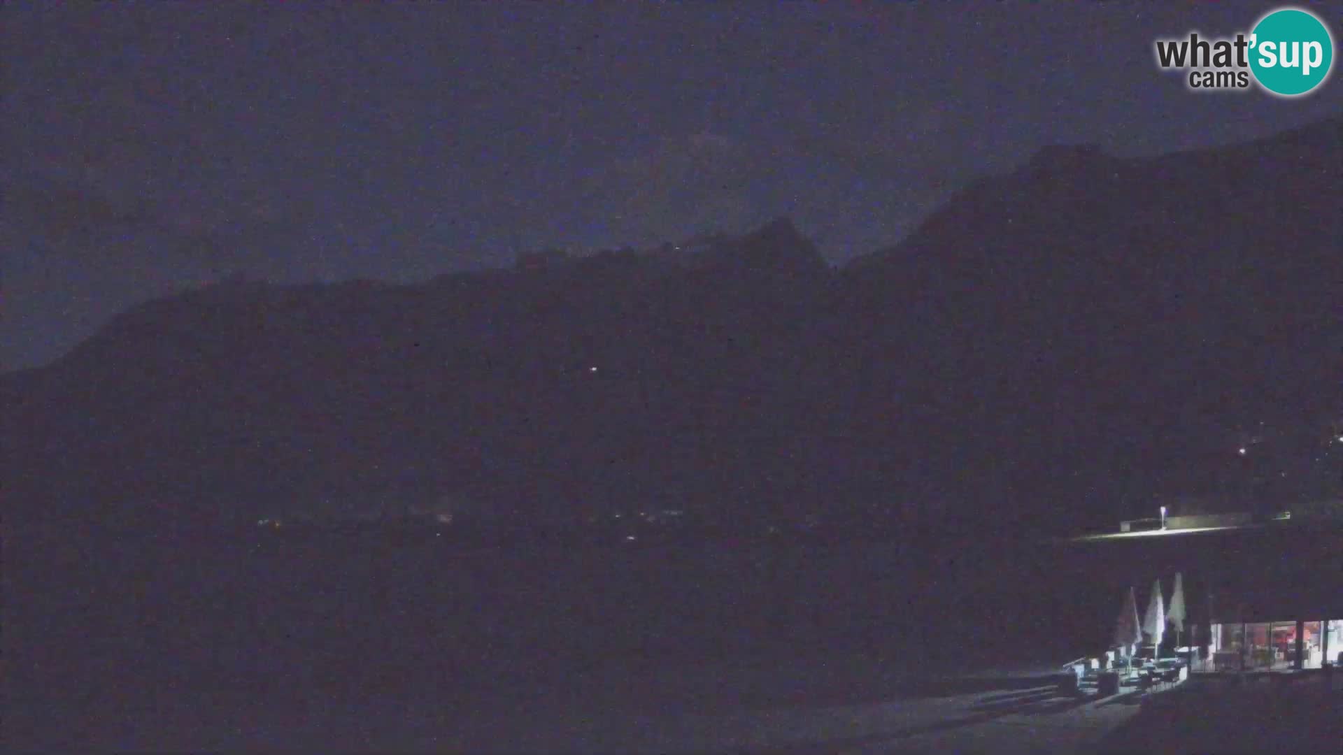 Cámara web en vivo Aeropuerto de Bovec – Vista a Kanin