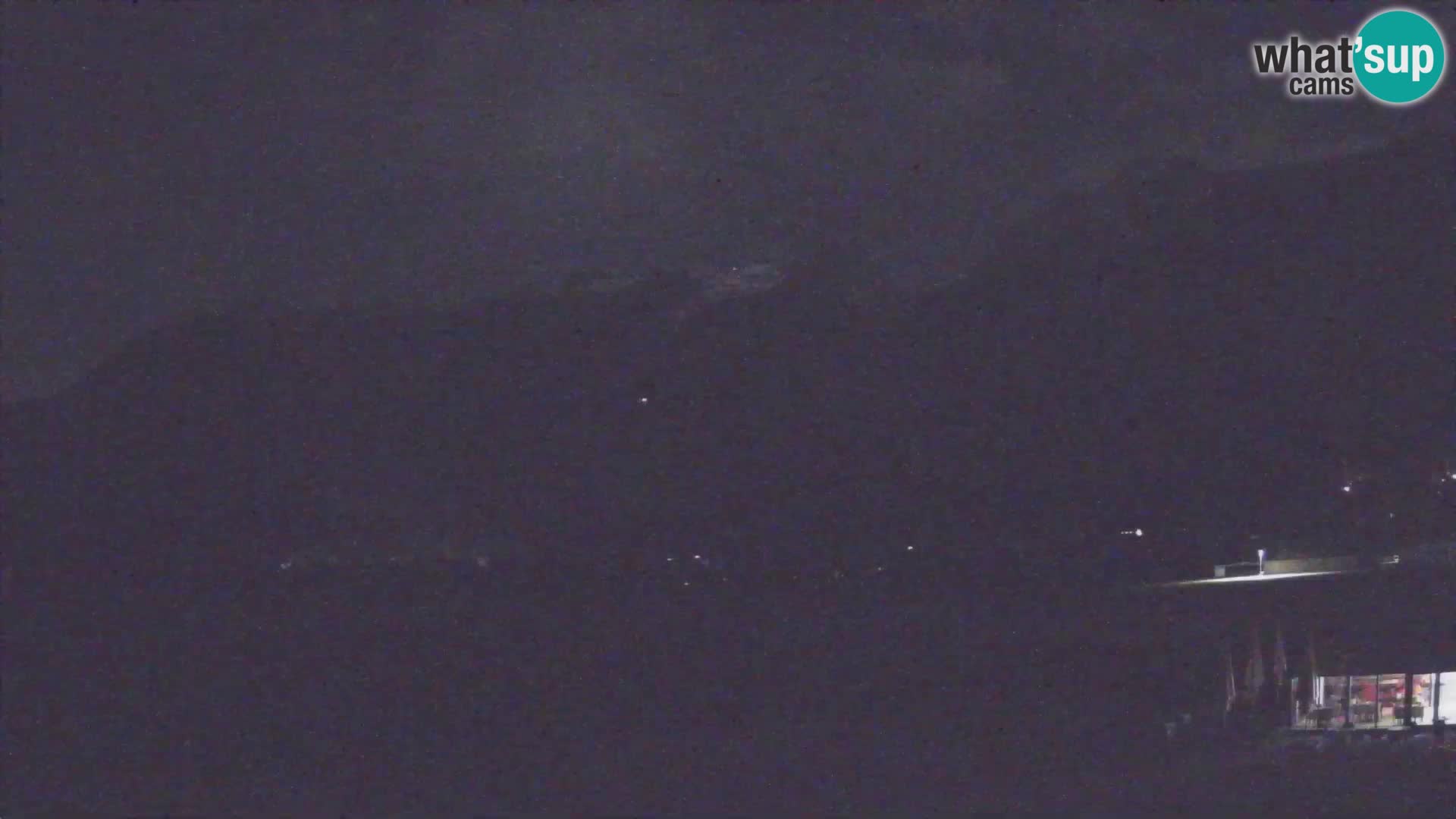 Live webcam Bovec airport – View to Kanin