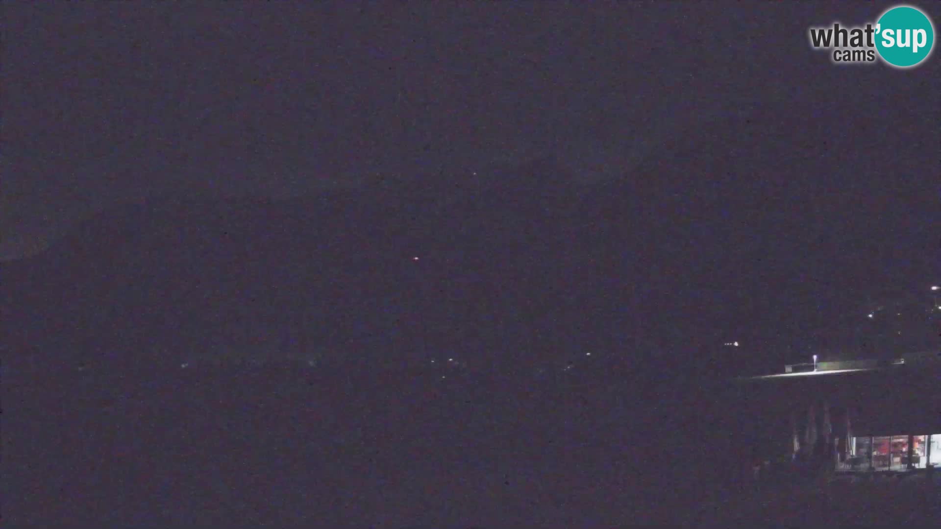 Live webcam Bovec airport – View to Kanin