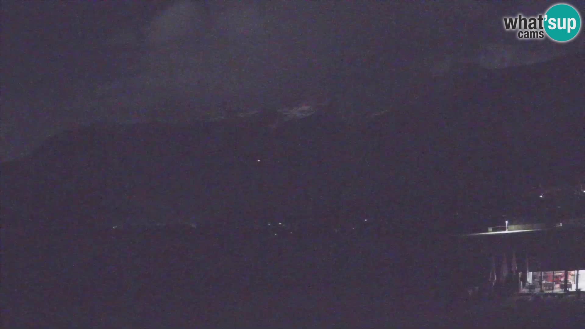 Cámara web en vivo Aeropuerto de Bovec – Vista a Kanin