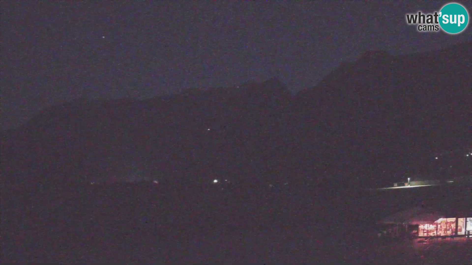 Live webcam Bovec airport – View to Kanin