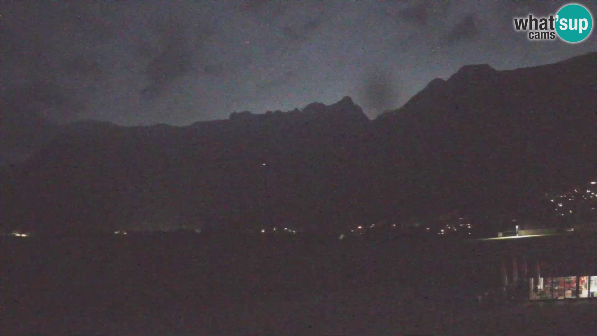 Cámara web en vivo Aeropuerto de Bovec – Vista a Kanin