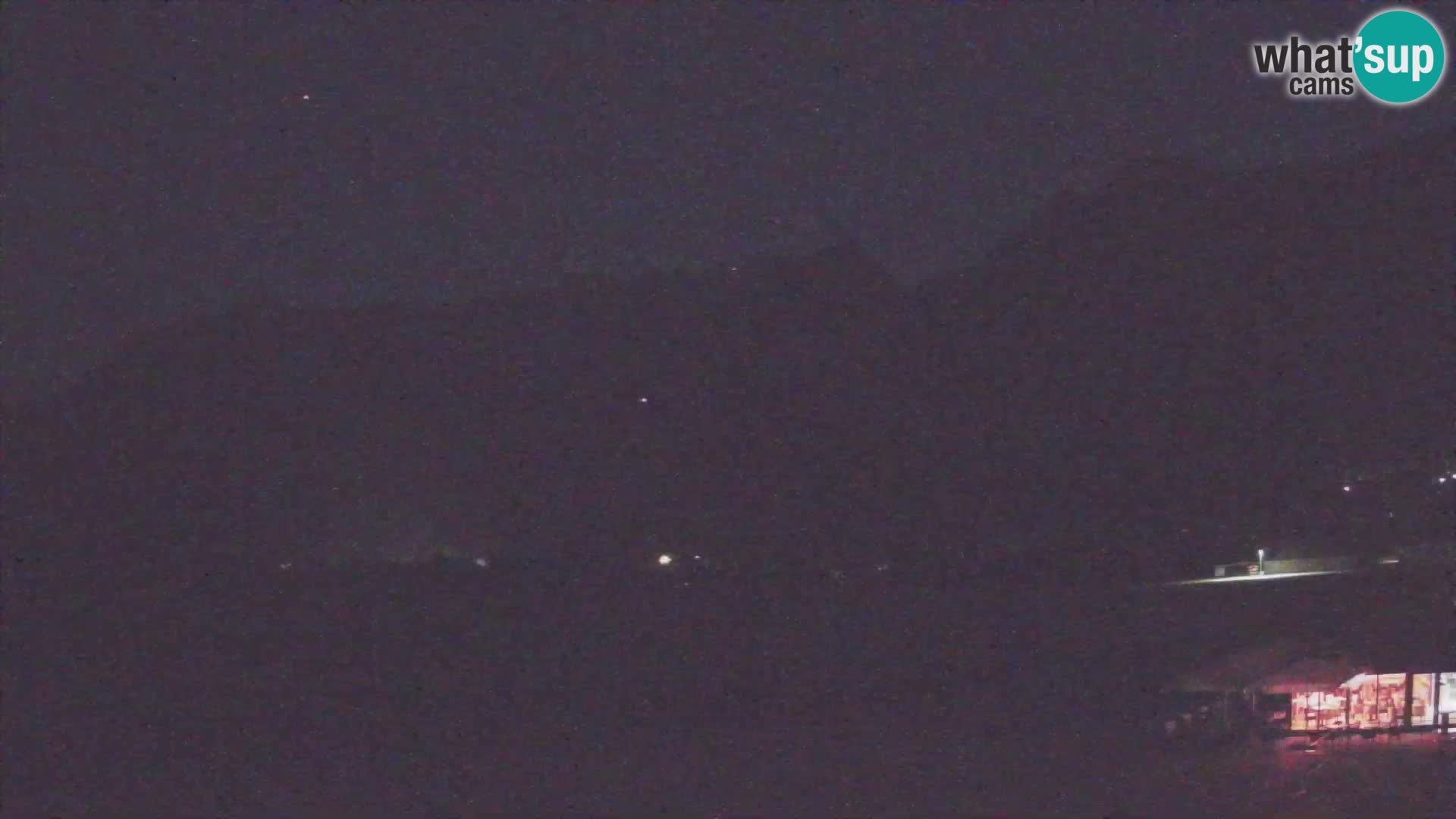 Live webcam Bovec airport – View to Kanin