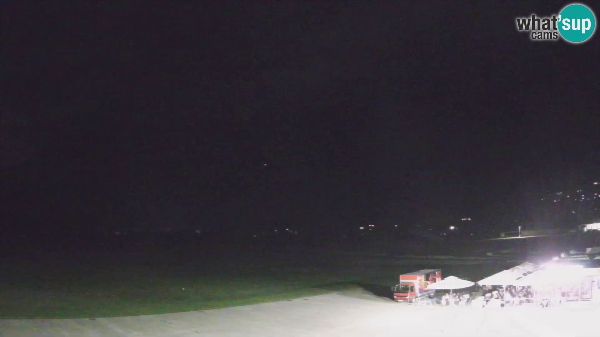 Live webcam Bovec airport – View to Kanin