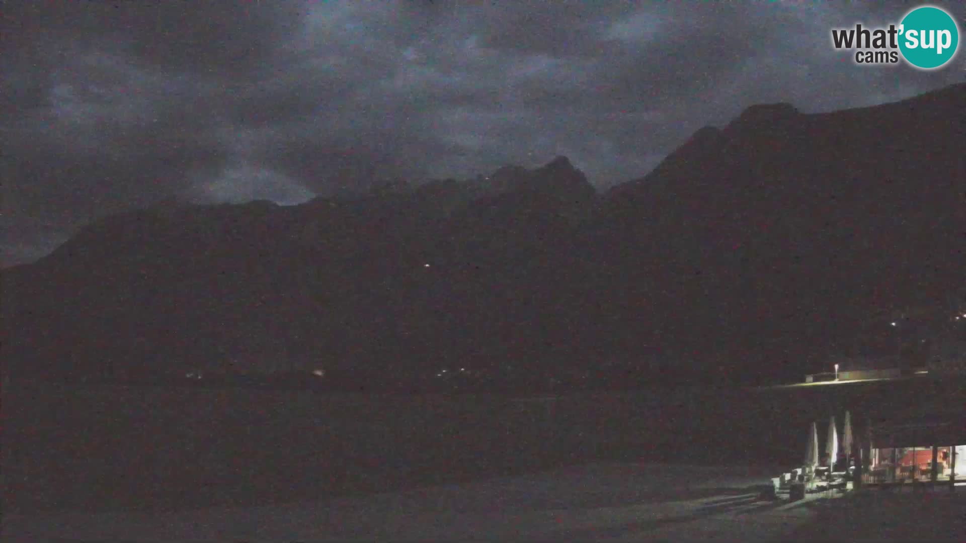 Cámara web en vivo Aeropuerto de Bovec – Vista a Kanin