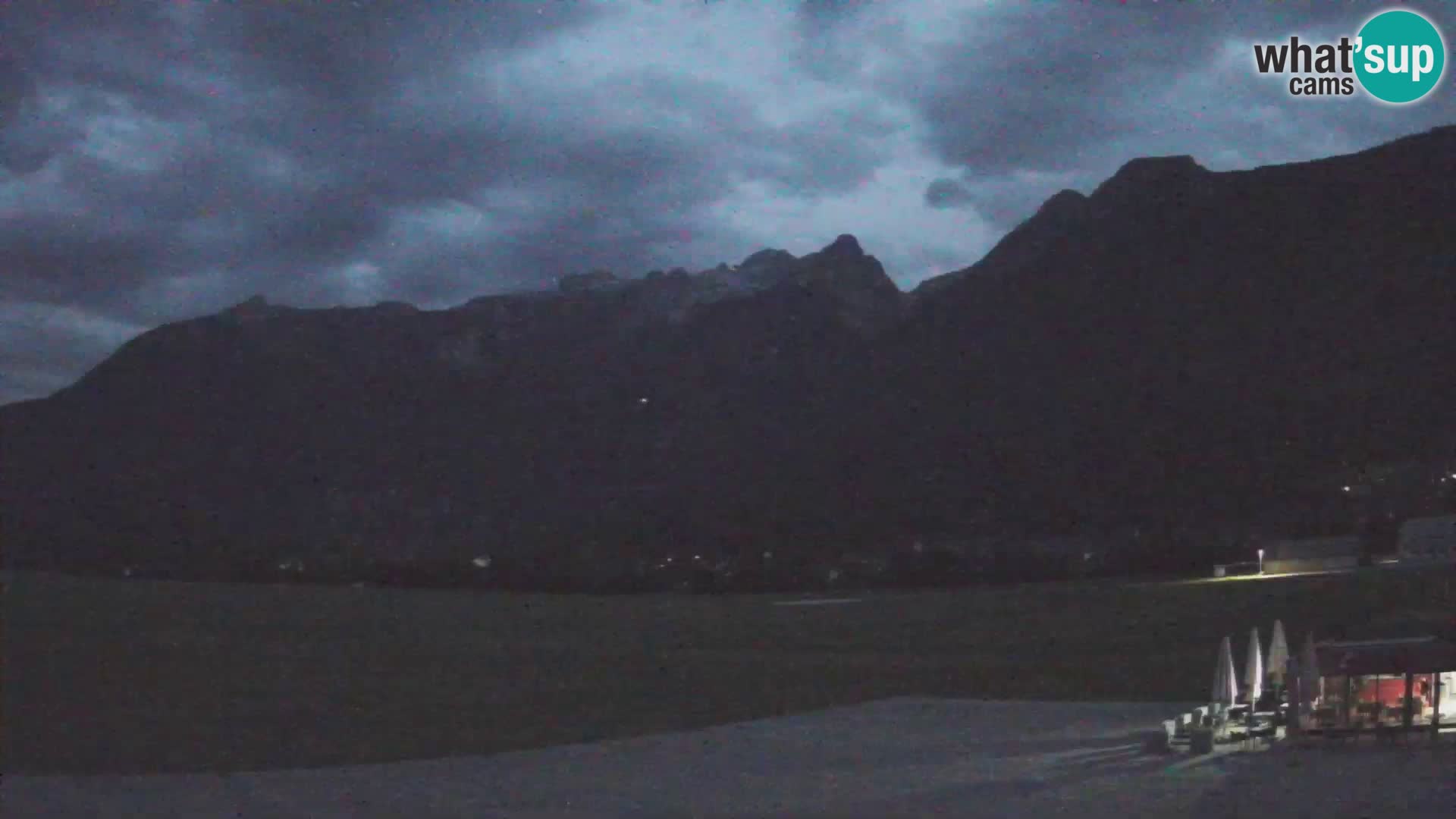 Webcam en direct Aéroport de Bovec – Vue sur Kanin