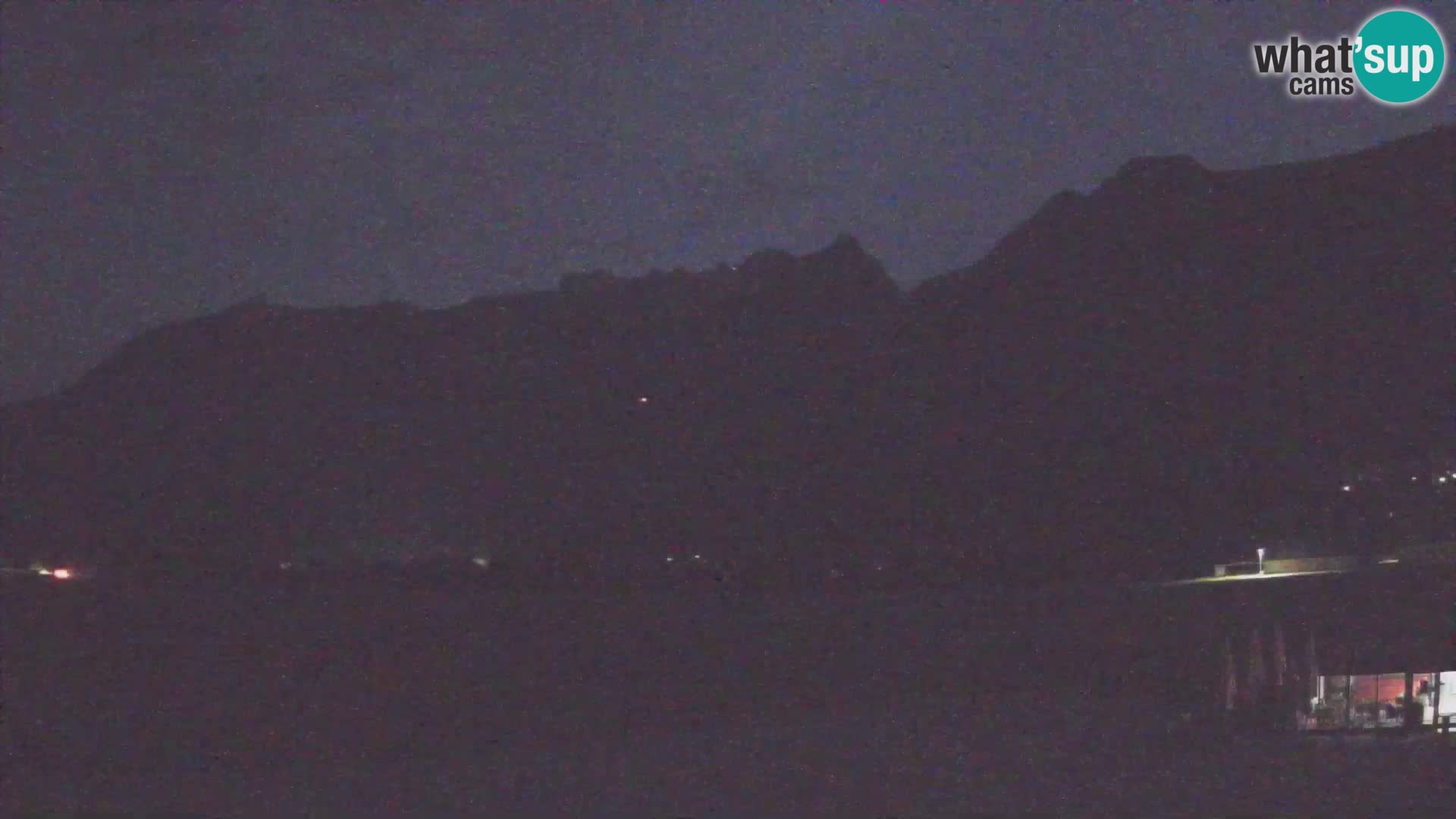 Live webcam Bovec airport – View to Kanin