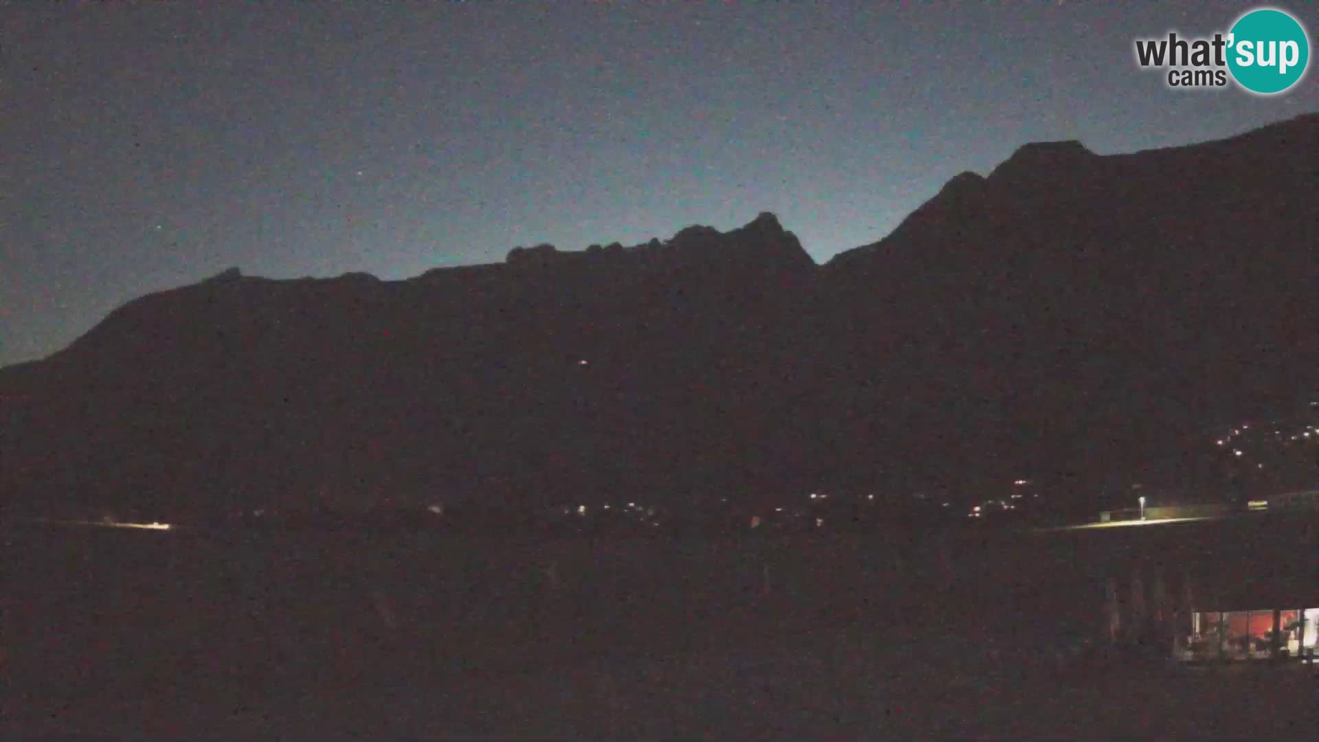 Webcam en direct Aéroport de Bovec – Vue sur Kanin