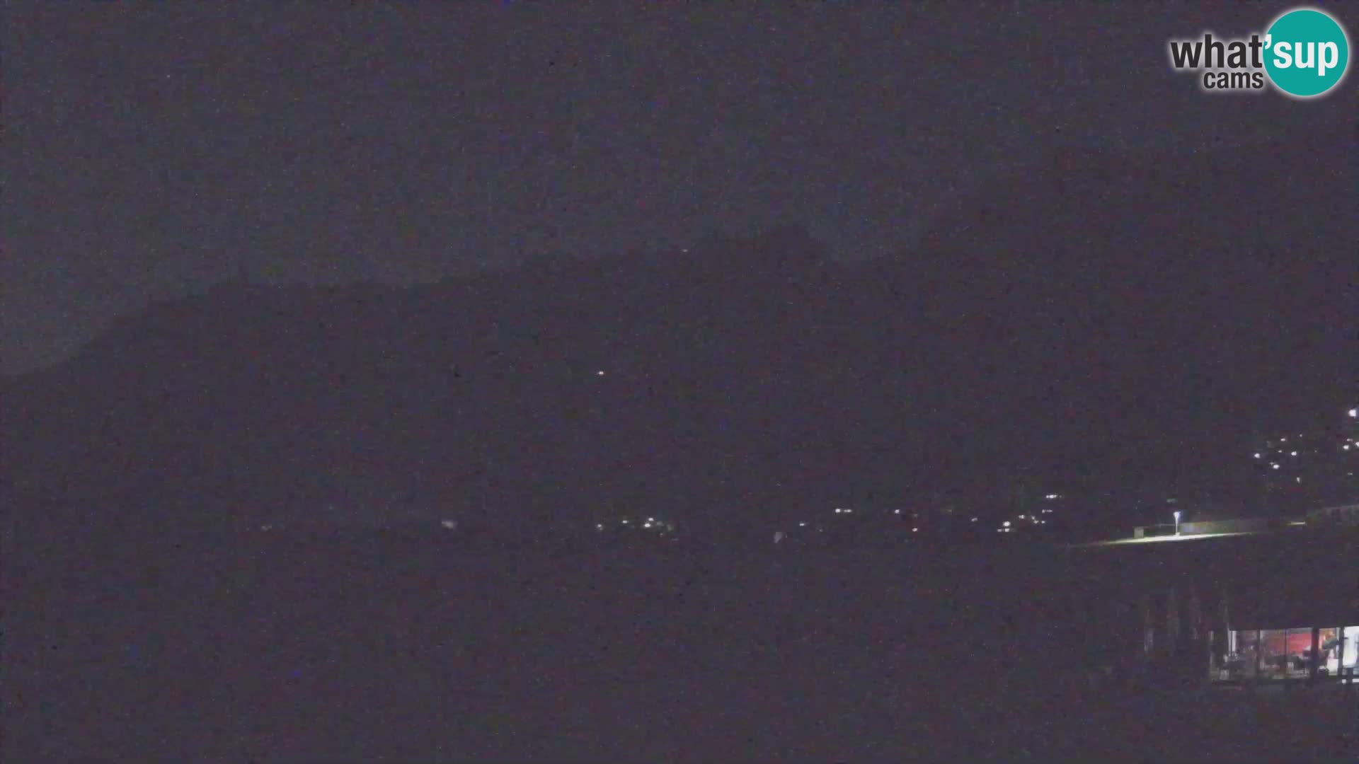 Live webcam Bovec airport – View to Kanin