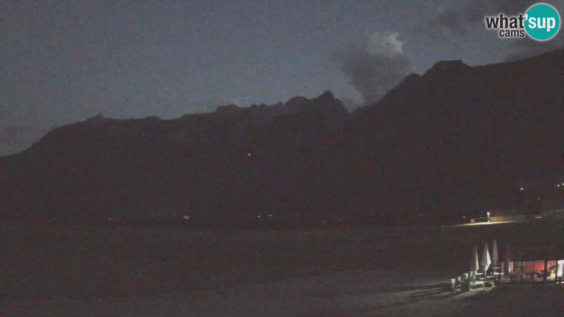 Live webcam Bovec airport – View to Kanin