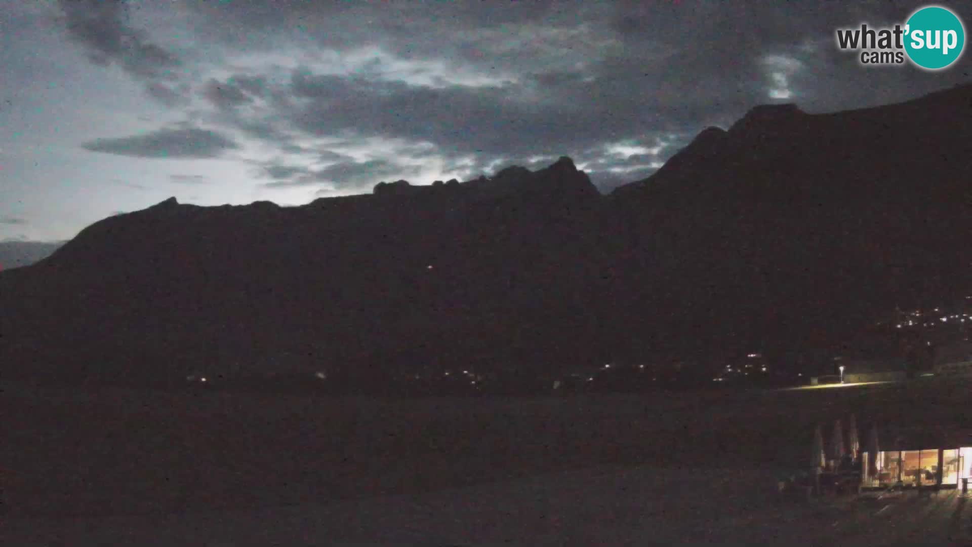 Webcam en direct Aéroport de Bovec – Vue sur Kanin