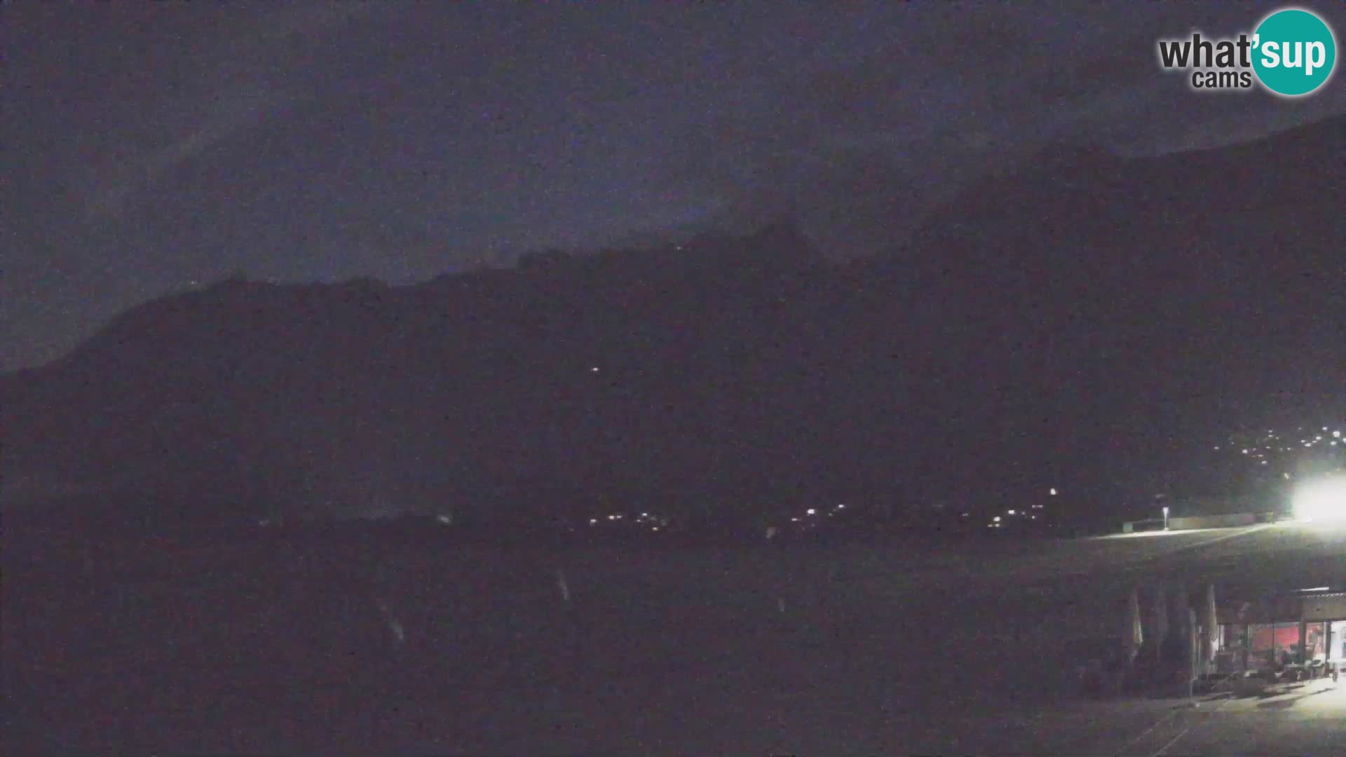 Webcam en direct Aéroport de Bovec – Vue sur Kanin