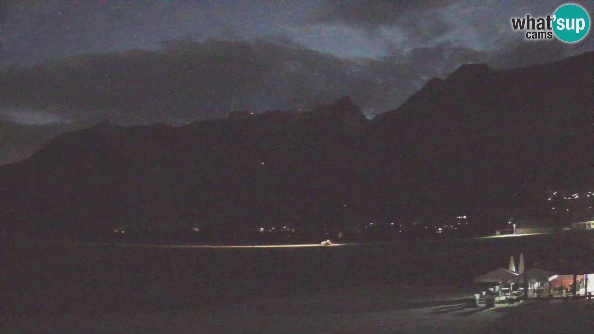 Live webcam Bovec airport – View to Kanin