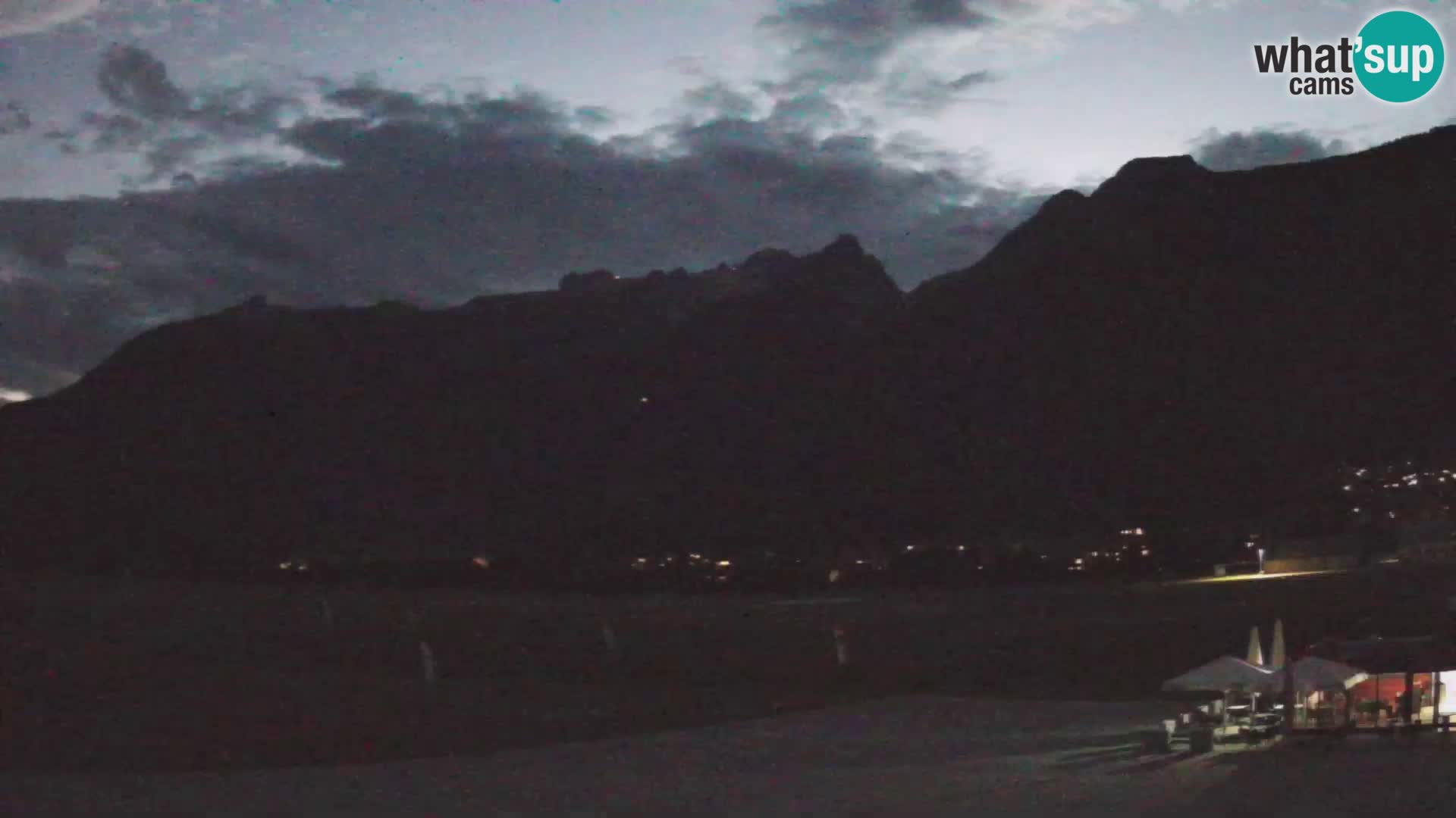 Live webcam Bovec airport – View to Kanin