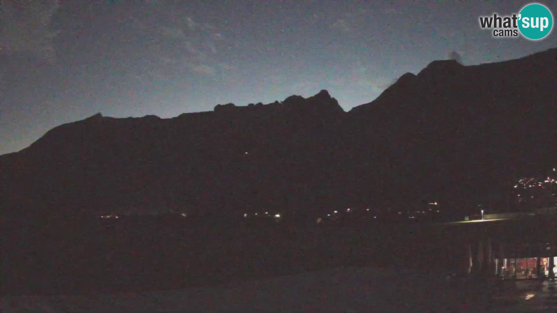 Live webcam Bovec airport – View to Kanin