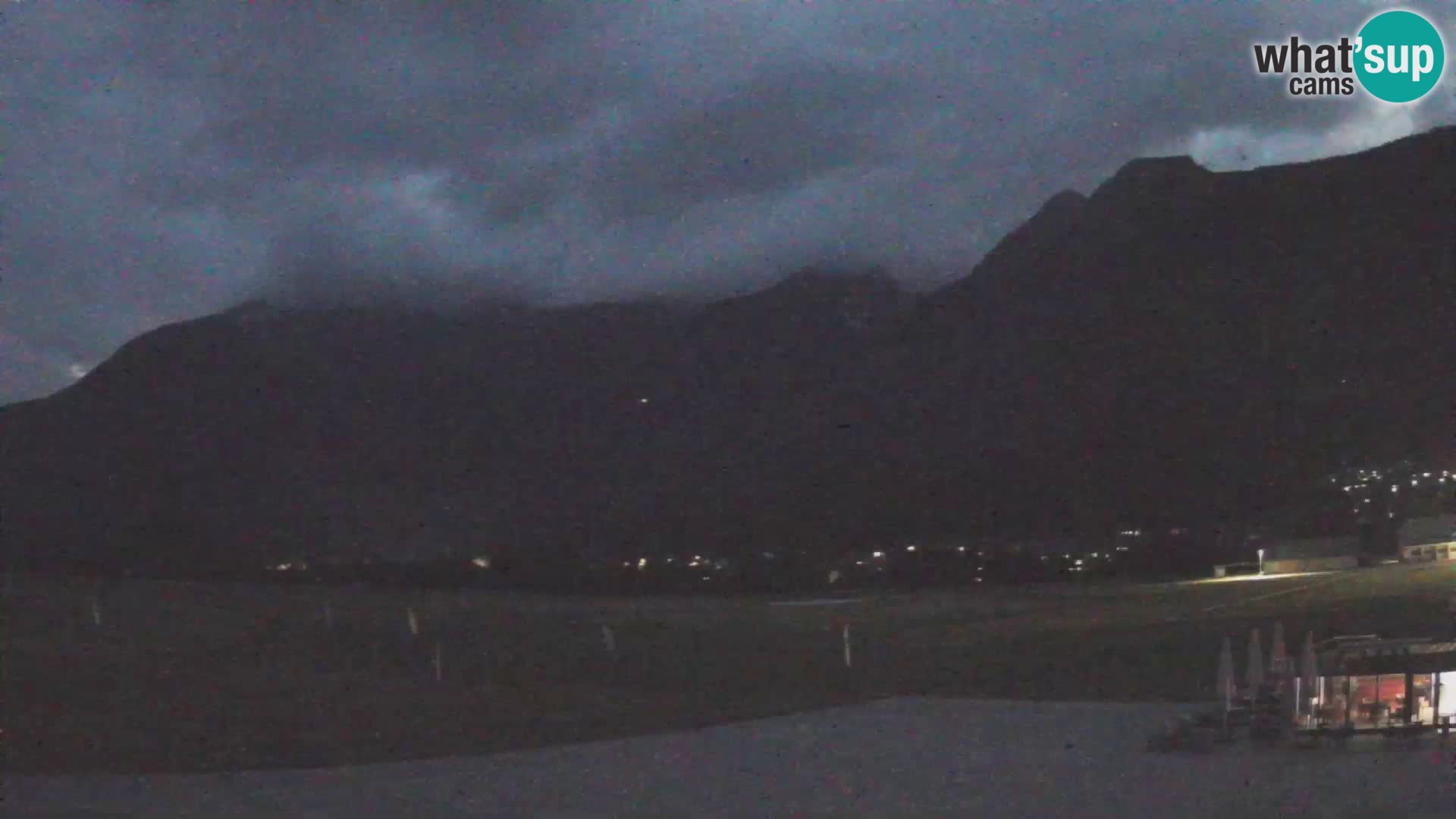 Live webcam Bovec airport – View to Kanin