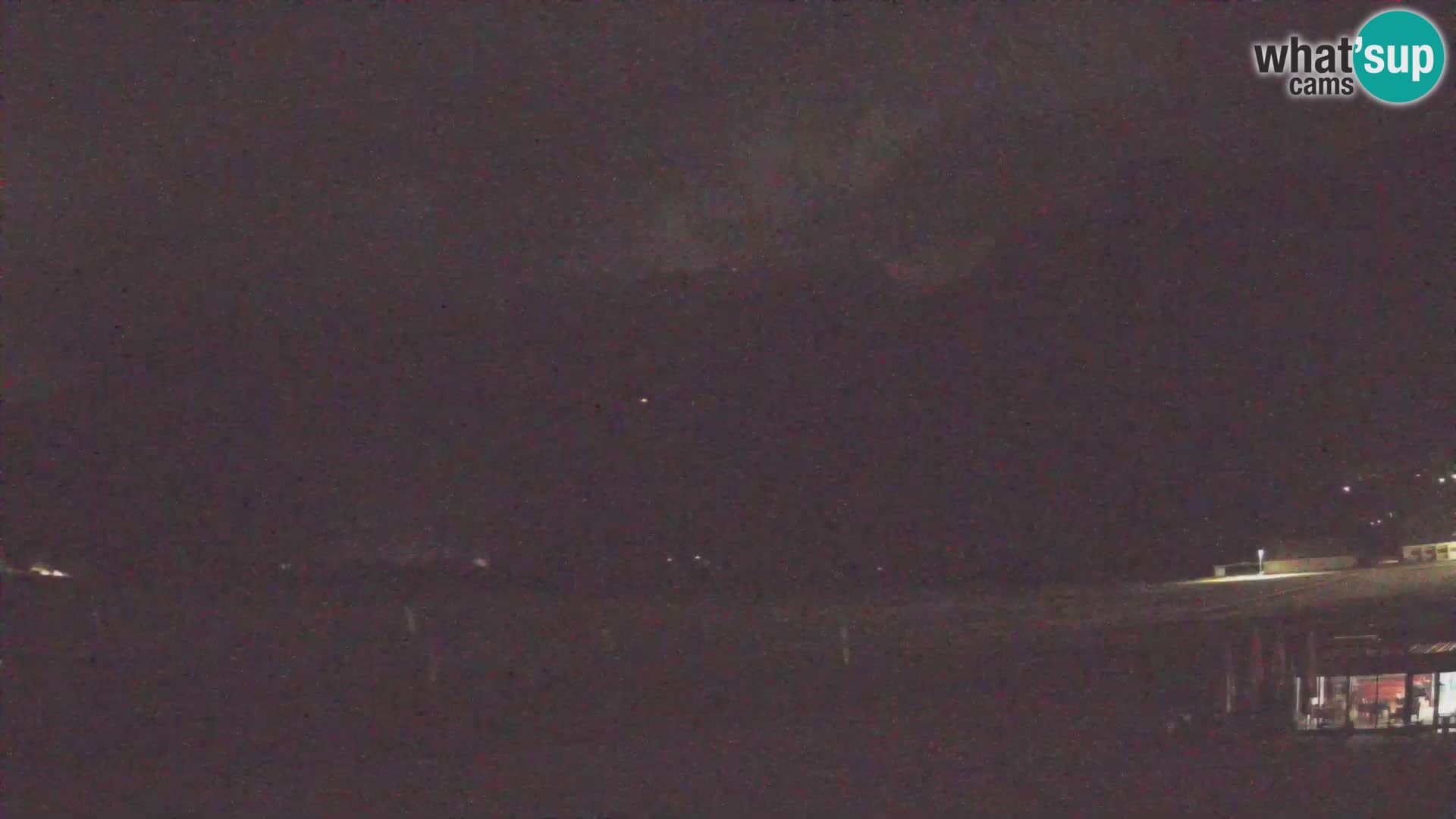 Cámara web en vivo Aeropuerto de Bovec – Vista a Kanin