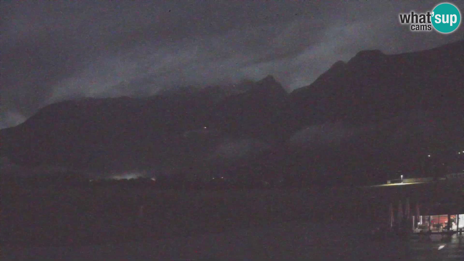 Live webcam Bovec airport – View to Kanin