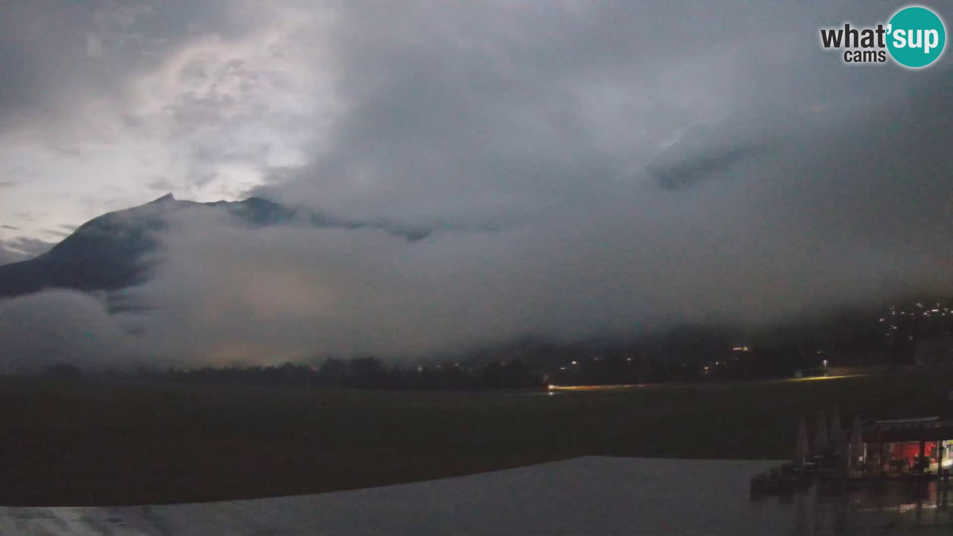 Live webcam Bovec airport – View to Kanin