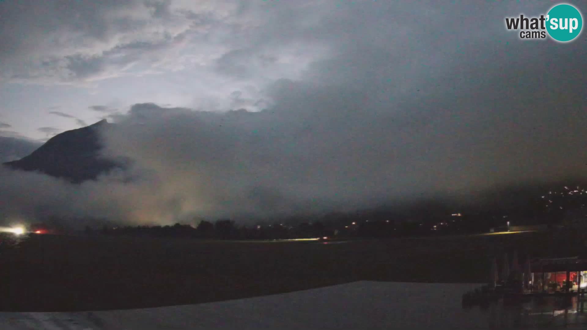 Live webcam Bovec airport – View to Kanin