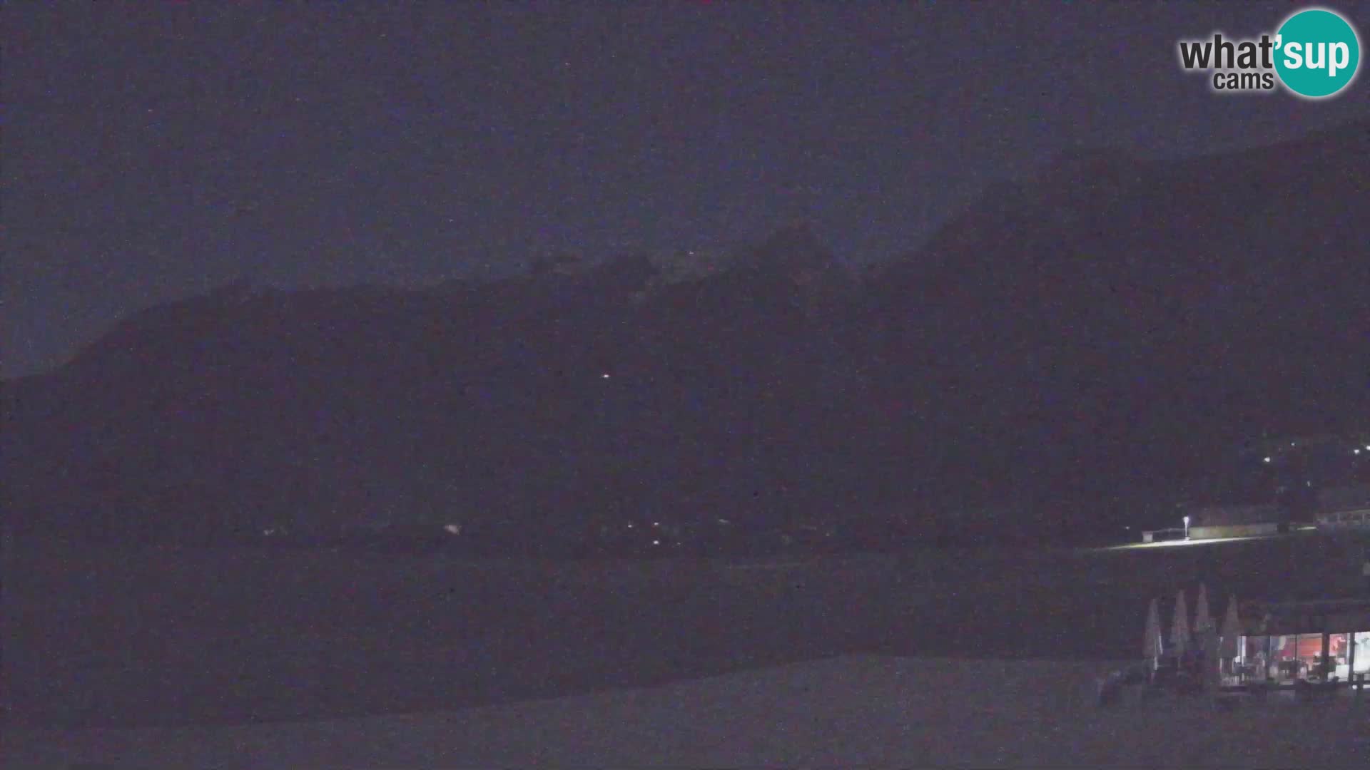 Cámara web en vivo Aeropuerto de Bovec – Vista a Kanin