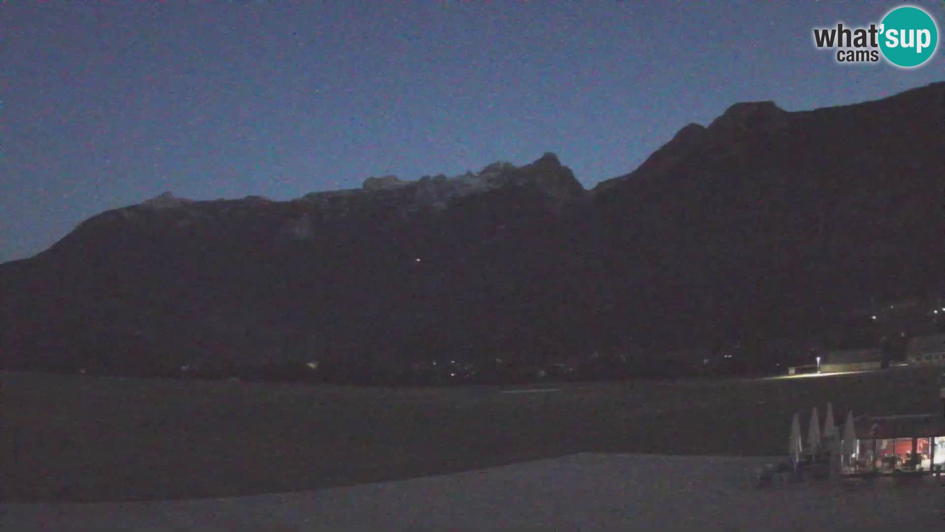 Webcam en direct Aéroport de Bovec – Vue sur Kanin