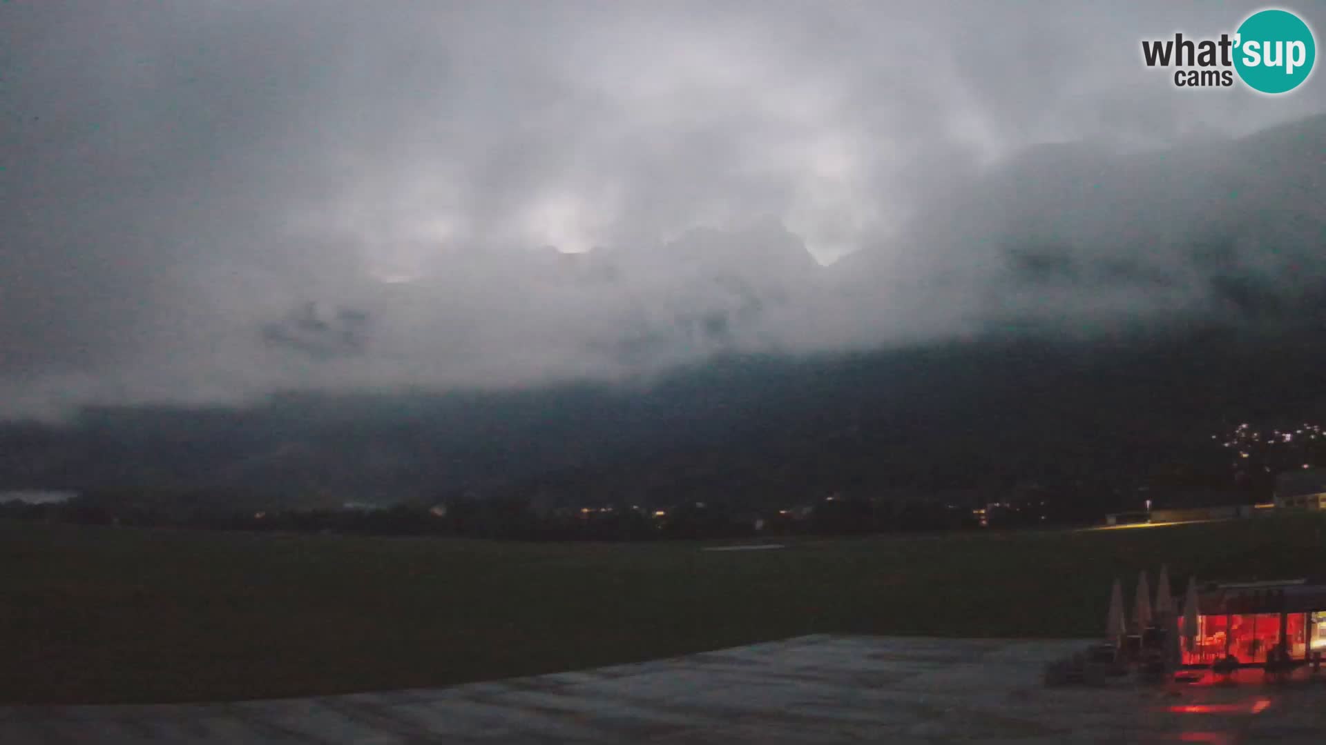Webcam en direct Aéroport de Bovec – Vue sur Kanin